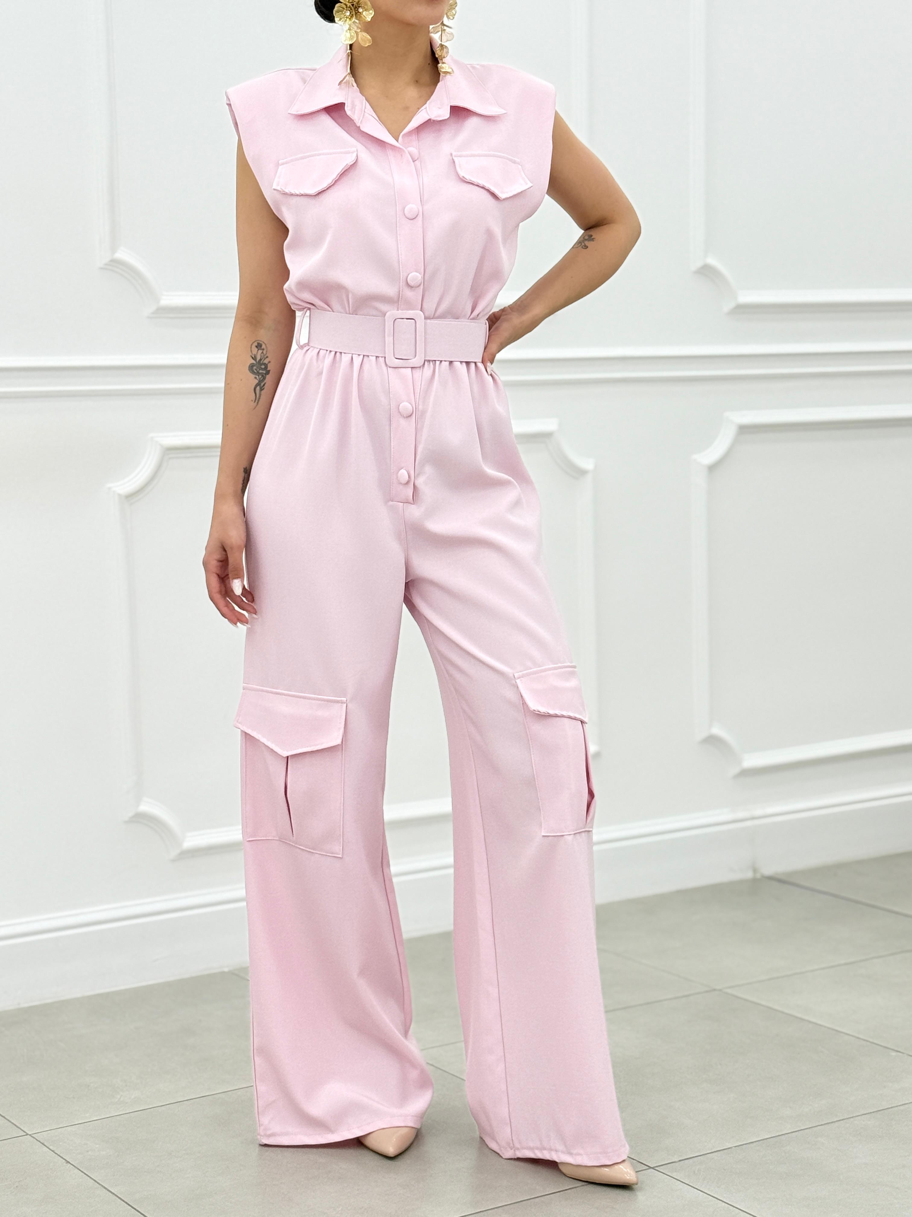 TUTA CON TASCONI E CINTURA NEW SS25