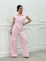 TUTA CON TASCONI E CINTURA NEW SS25