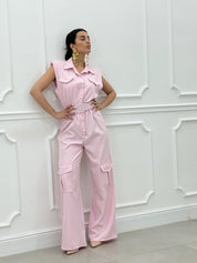 TUTA CON TASCONI E CINTURA NEW SS25