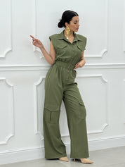 TUTA CON TASCONI E CINTURA NEW SS25