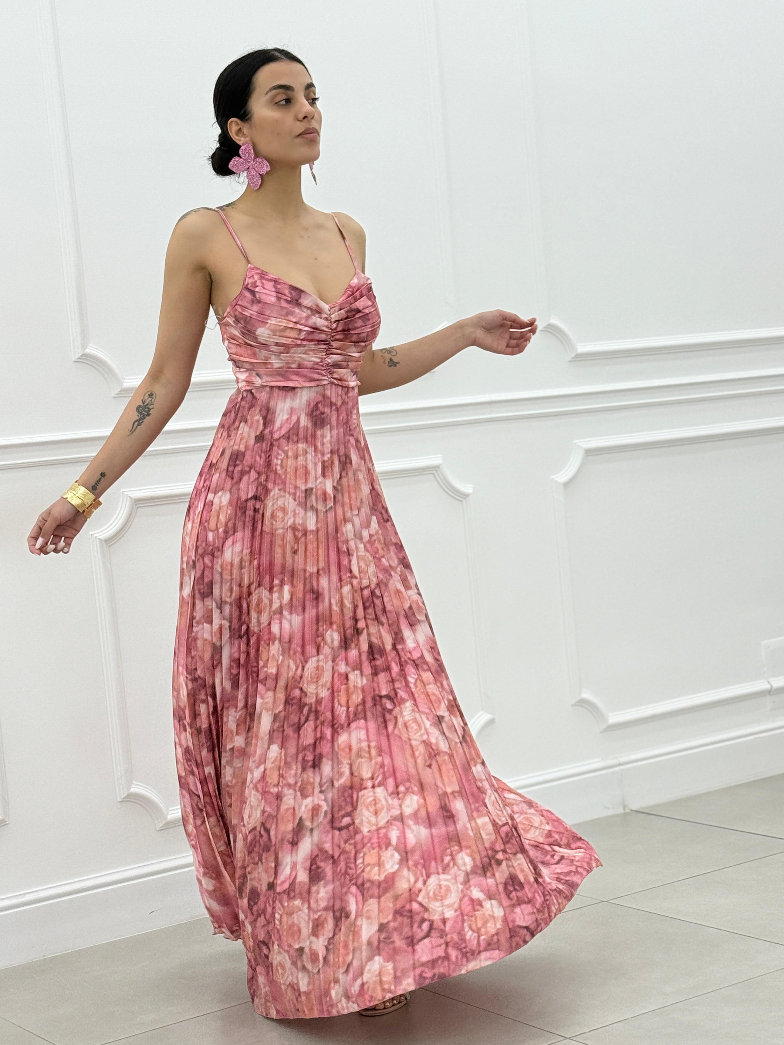 ABITO RASO PLISSET NEW SS25