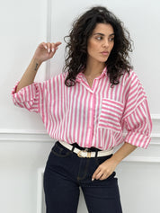 CAMICIA RIGHE NEW SS25