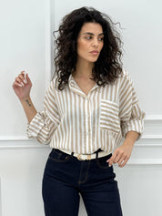 CAMICIA RIGHE NEW SS25