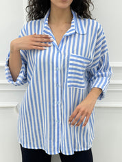 CAMICIA RIGHE NEW SS25