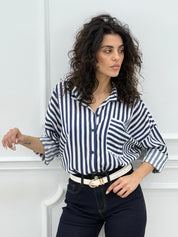 CAMICIA RIGHE NEW SS25