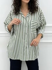 CAMICIA RIGHE NEW SS25