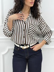 CAMICIA RIGHE NEW SS25