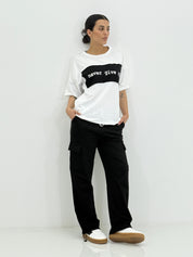 COMPLETO T-SHIRT E PANTALONE CARGO NEW SS25