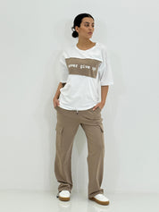 COMPLETO T-SHIRT E PANTALONE CARGO NEW SS25