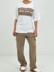 COMPLETO T-SHIRT E PANTALONE CARGO NEW SS25