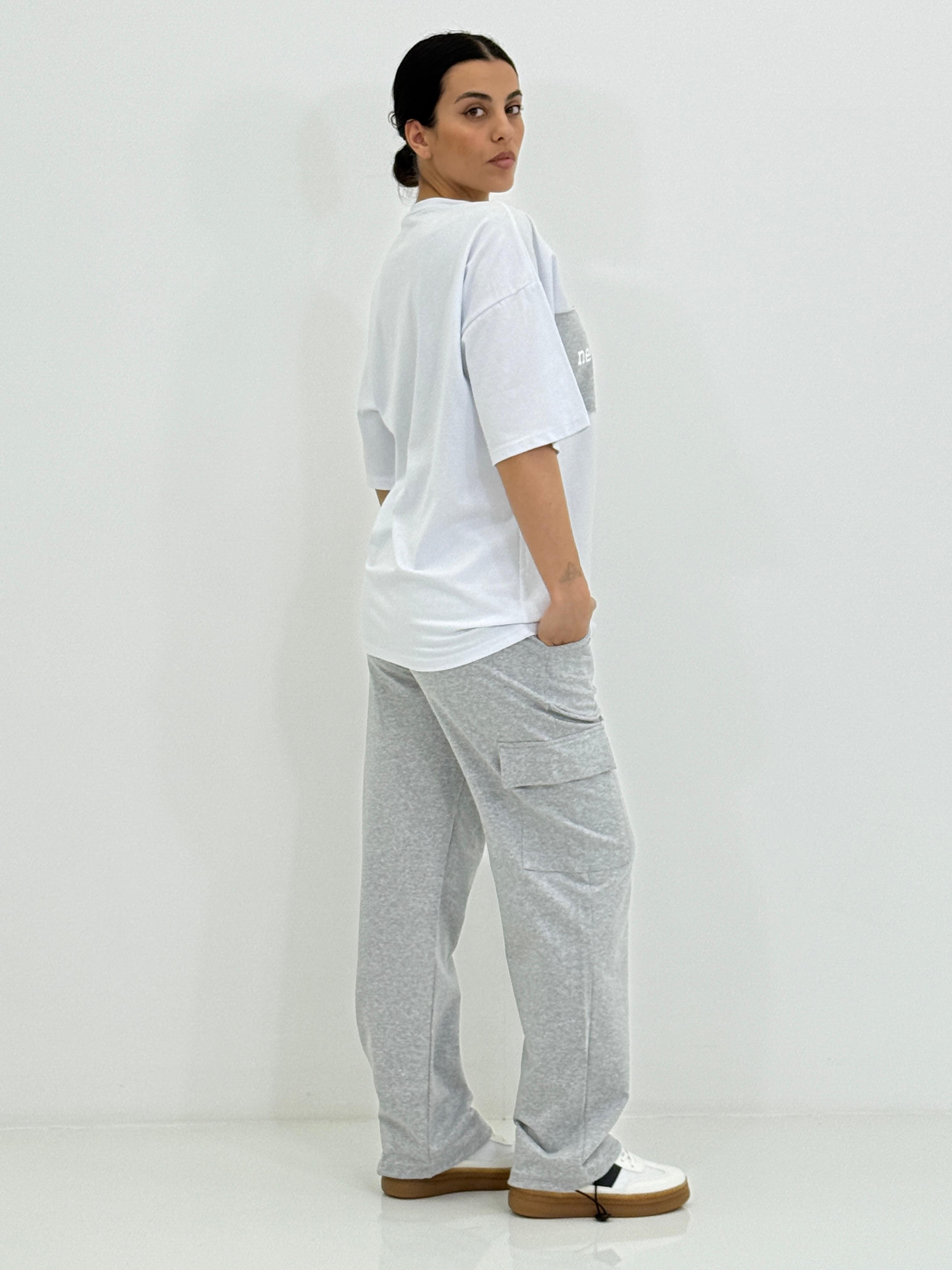 COMPLETO T-SHIRT E PANTALONE CARGO NEW SS25