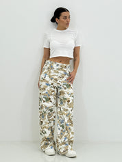 PANTALONE WIDE LEG FANTASIA NEW SS25