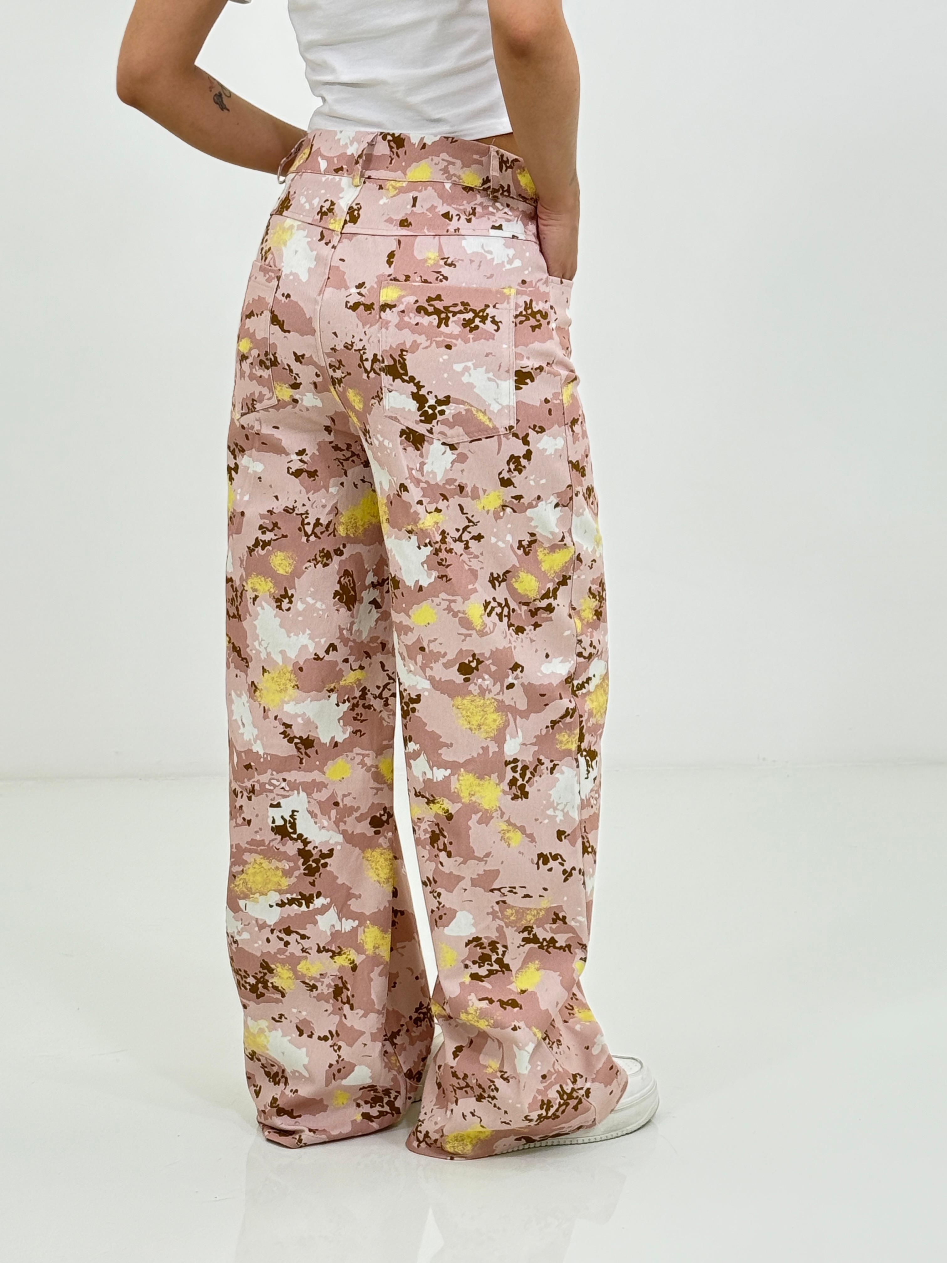 PANTALONE WIDE LEG FANTASIA NEW SS25