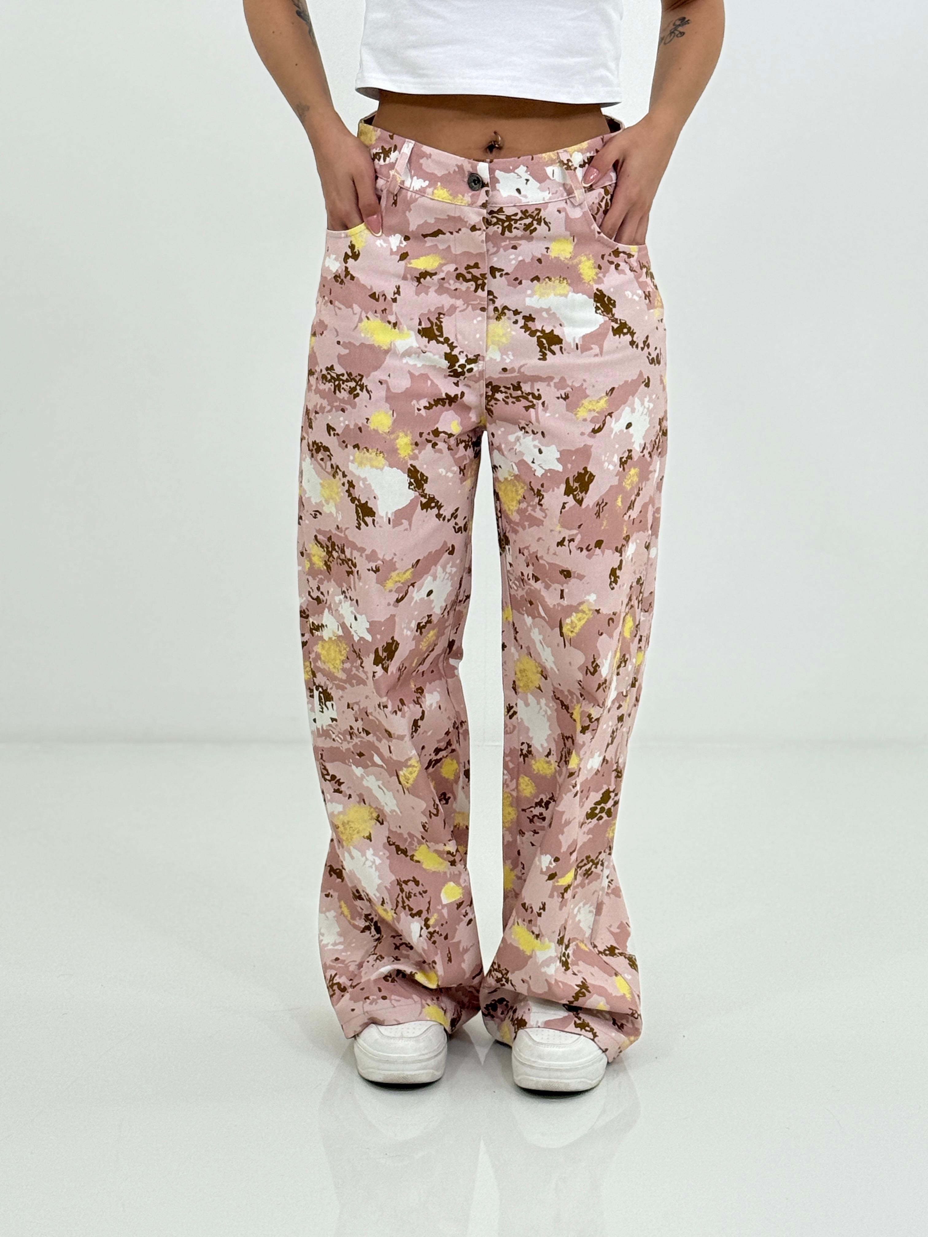 PANTALONE WIDE LEG FANTASIA NEW SS25