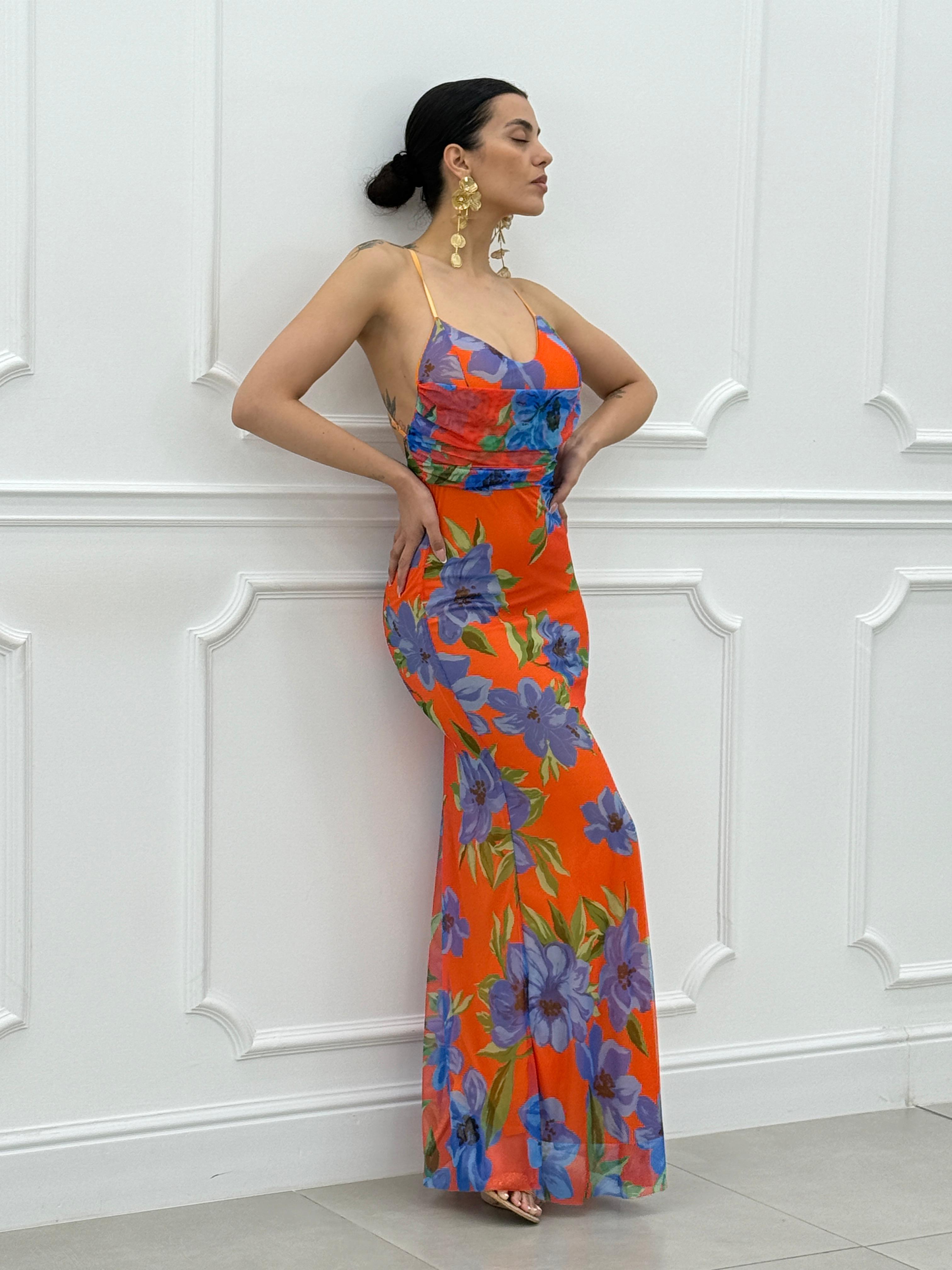 DRESS LUNGO FLOREAL NEW SS25