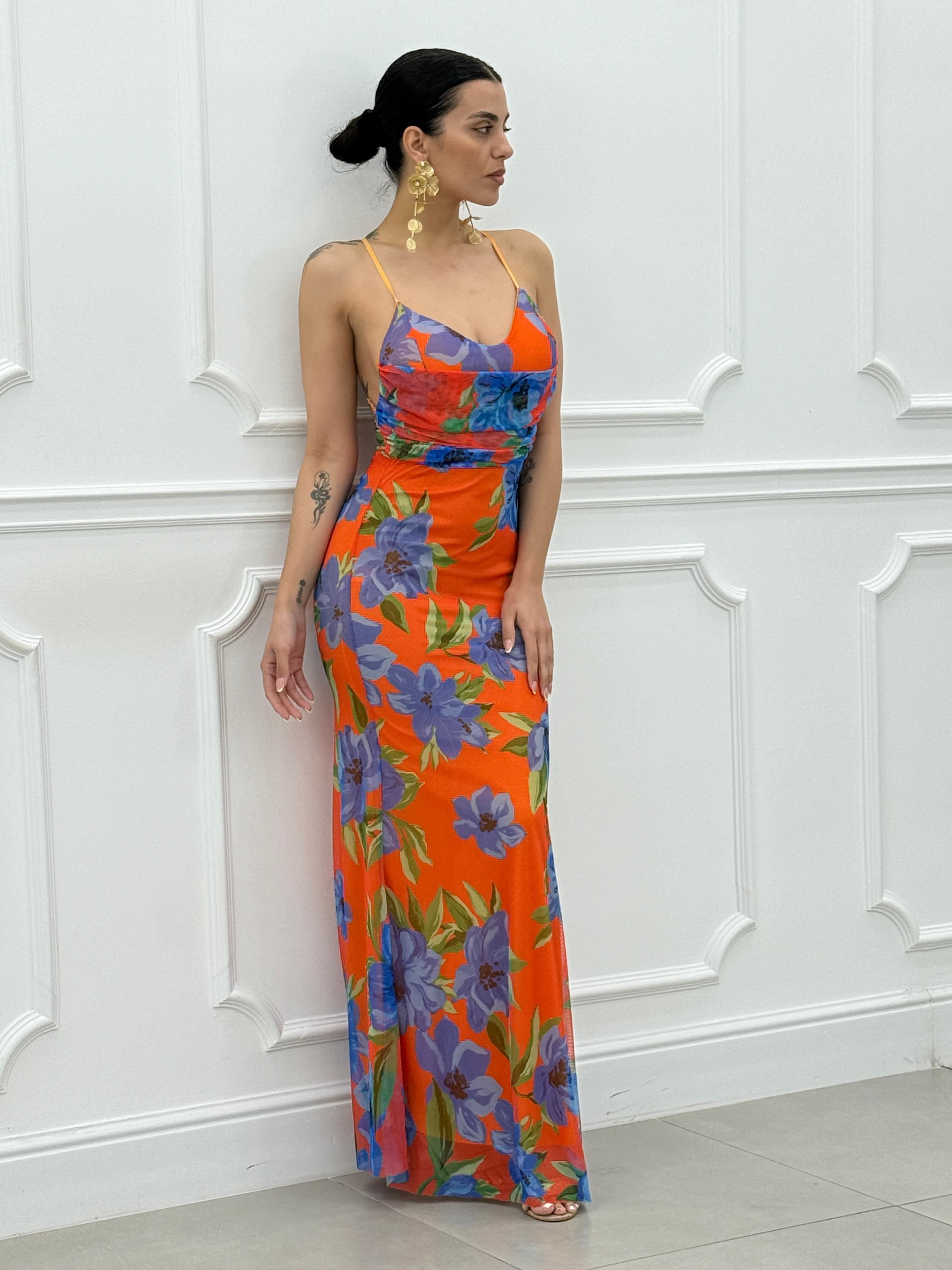 DRESS LUNGO FLOREAL NEW SS25