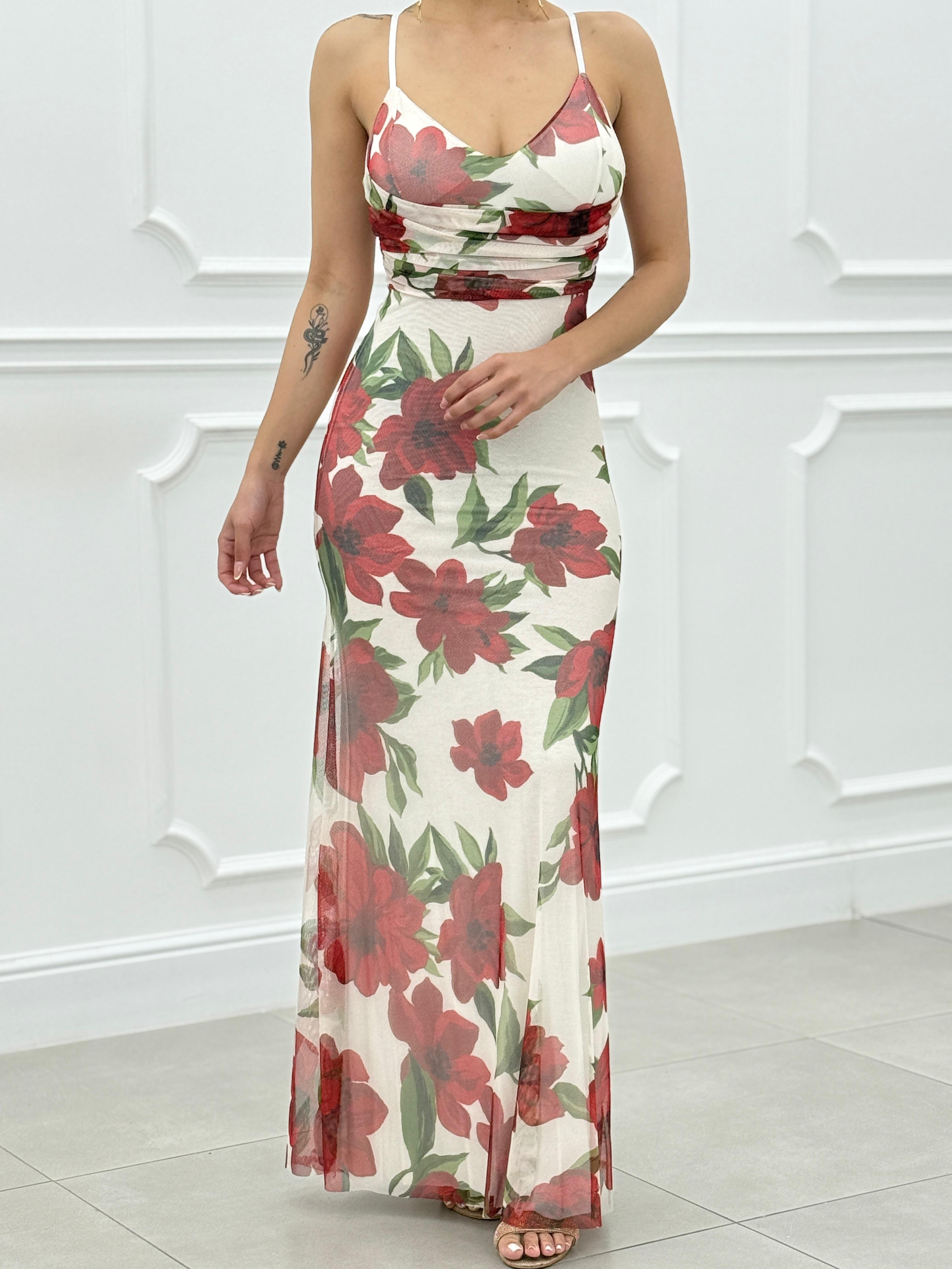 DRESS LUNGO FLOREAL NEW SS25