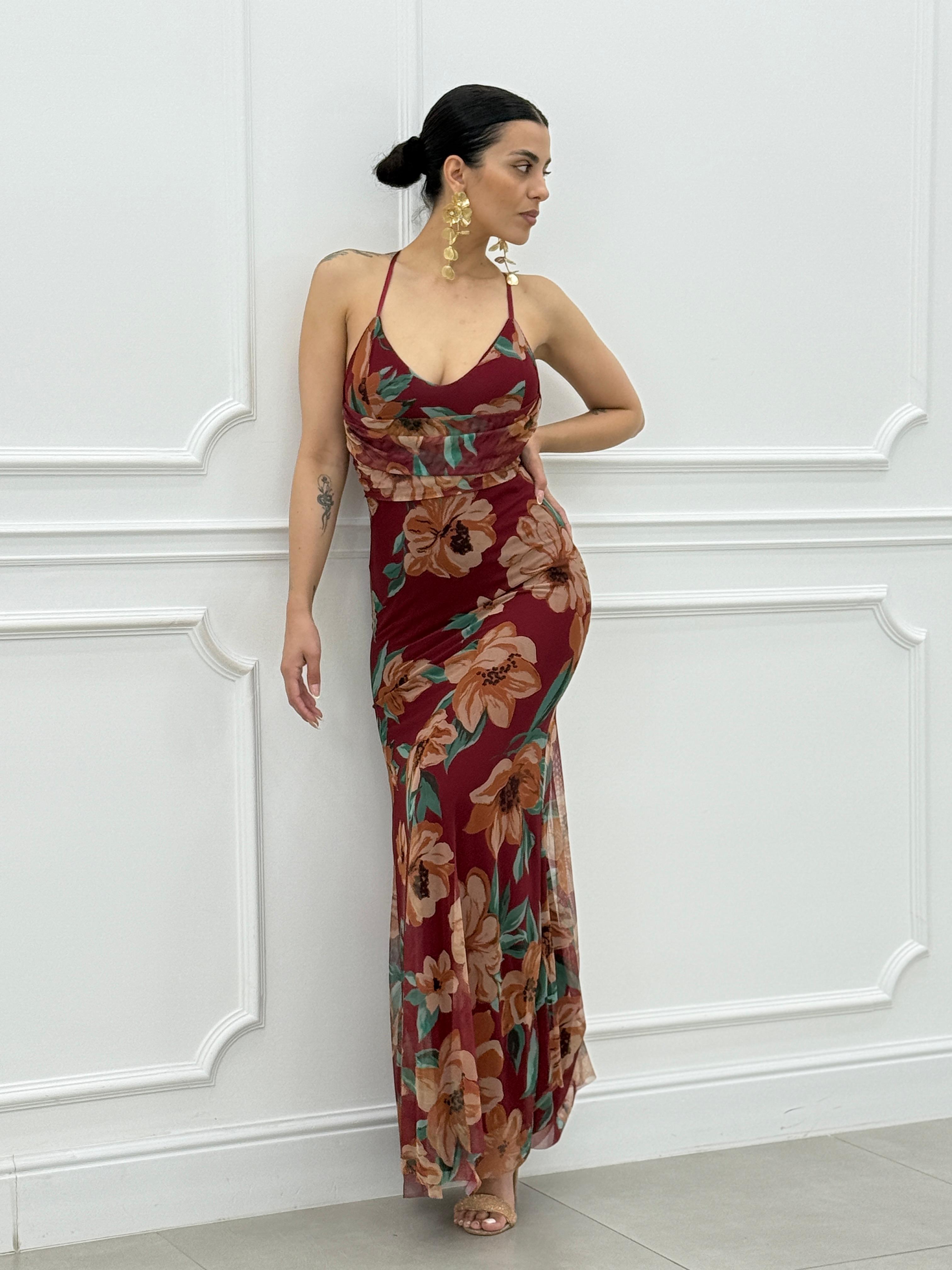 DRESS LUNGO FLOREAL NEW SS25