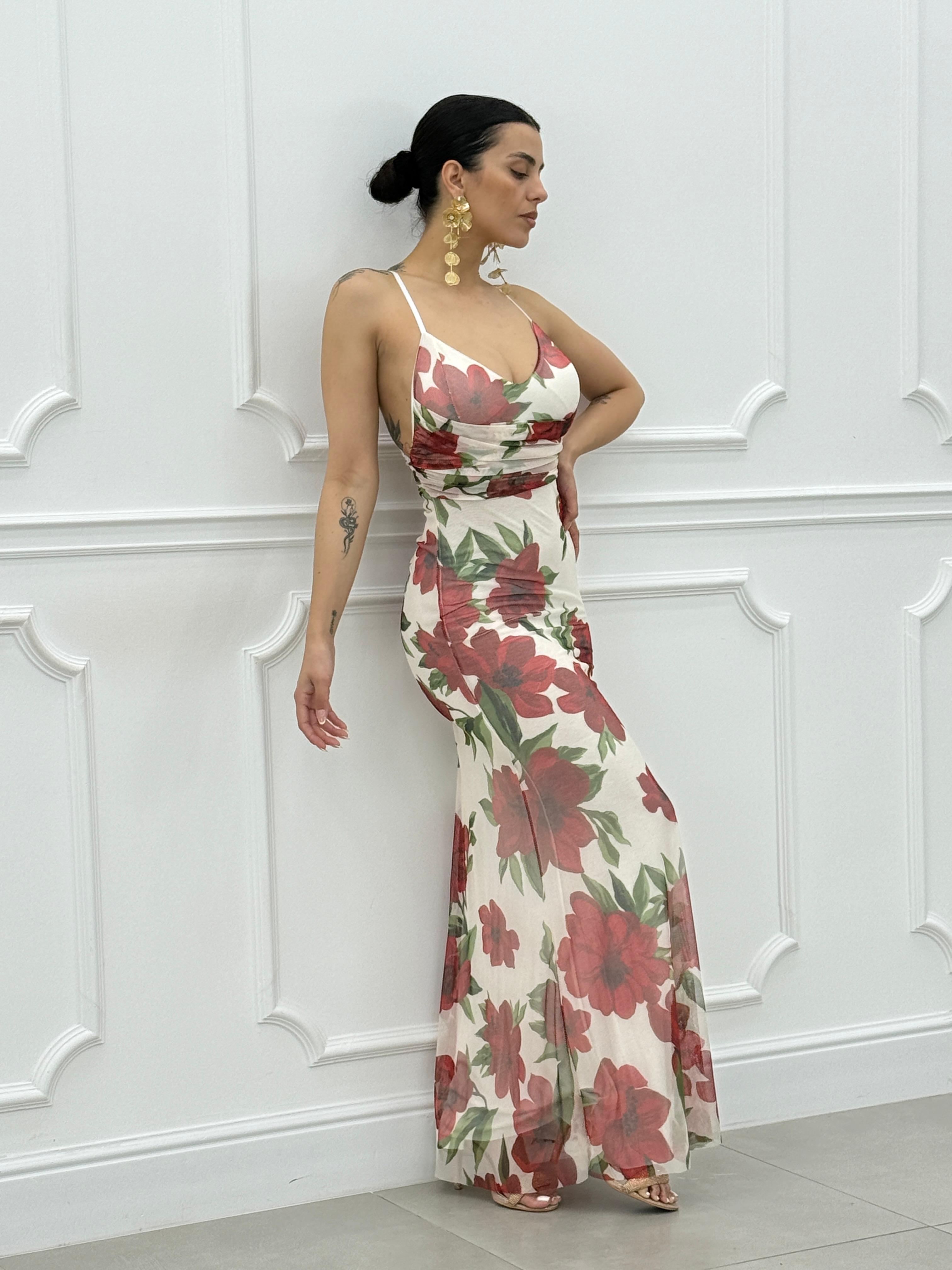 DRESS LUNGO FLOREAL NEW SS25