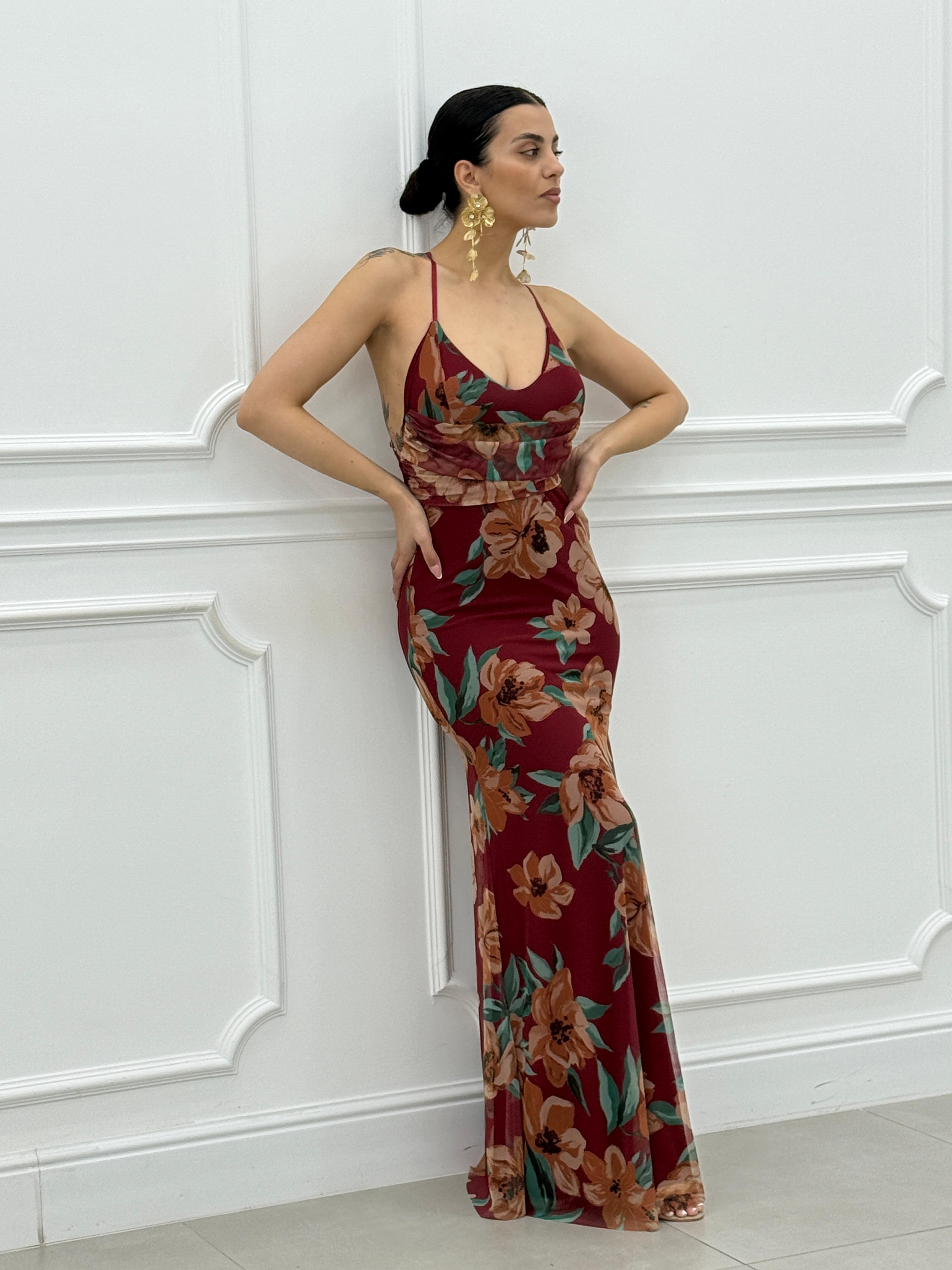 DRESS LUNGO FLOREAL NEW SS25