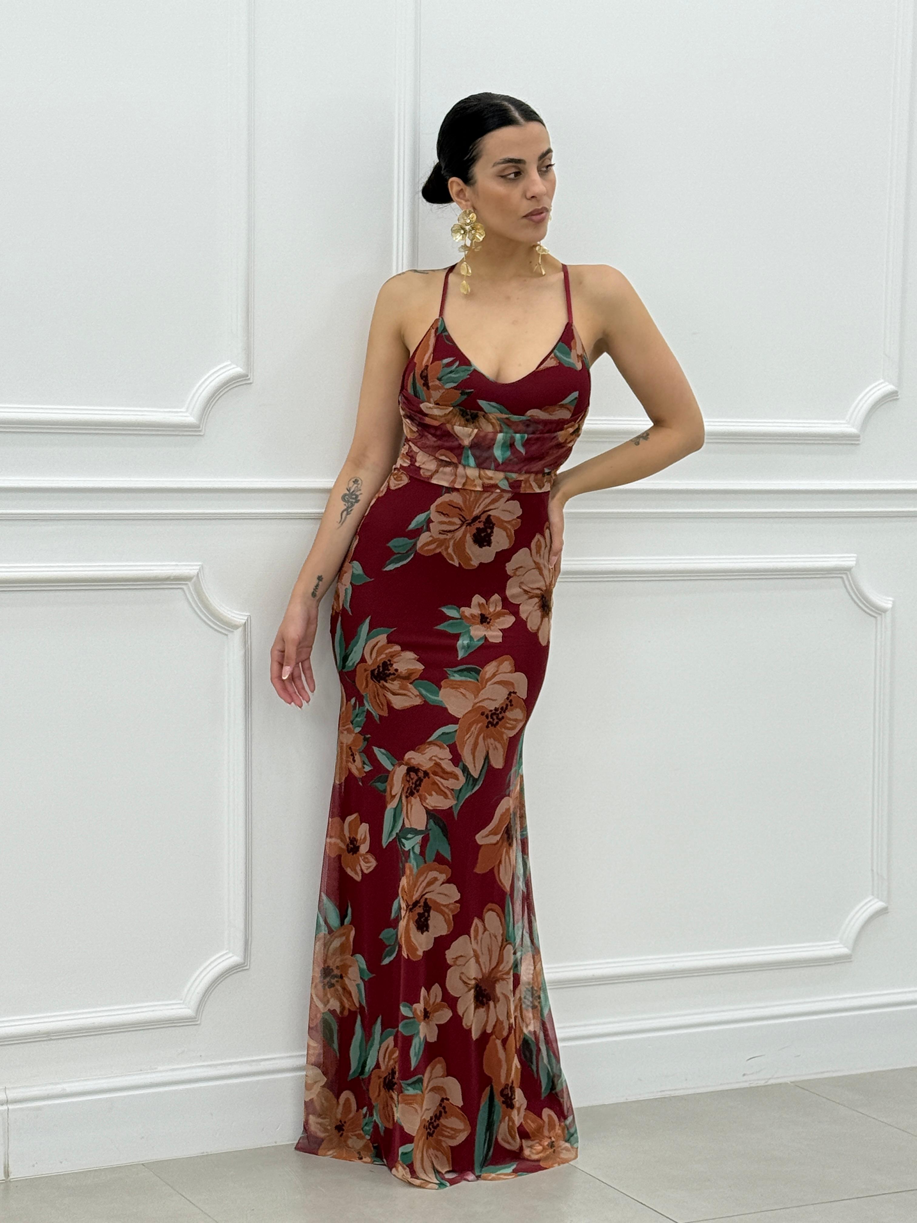DRESS LUNGO FLOREAL NEW SS25