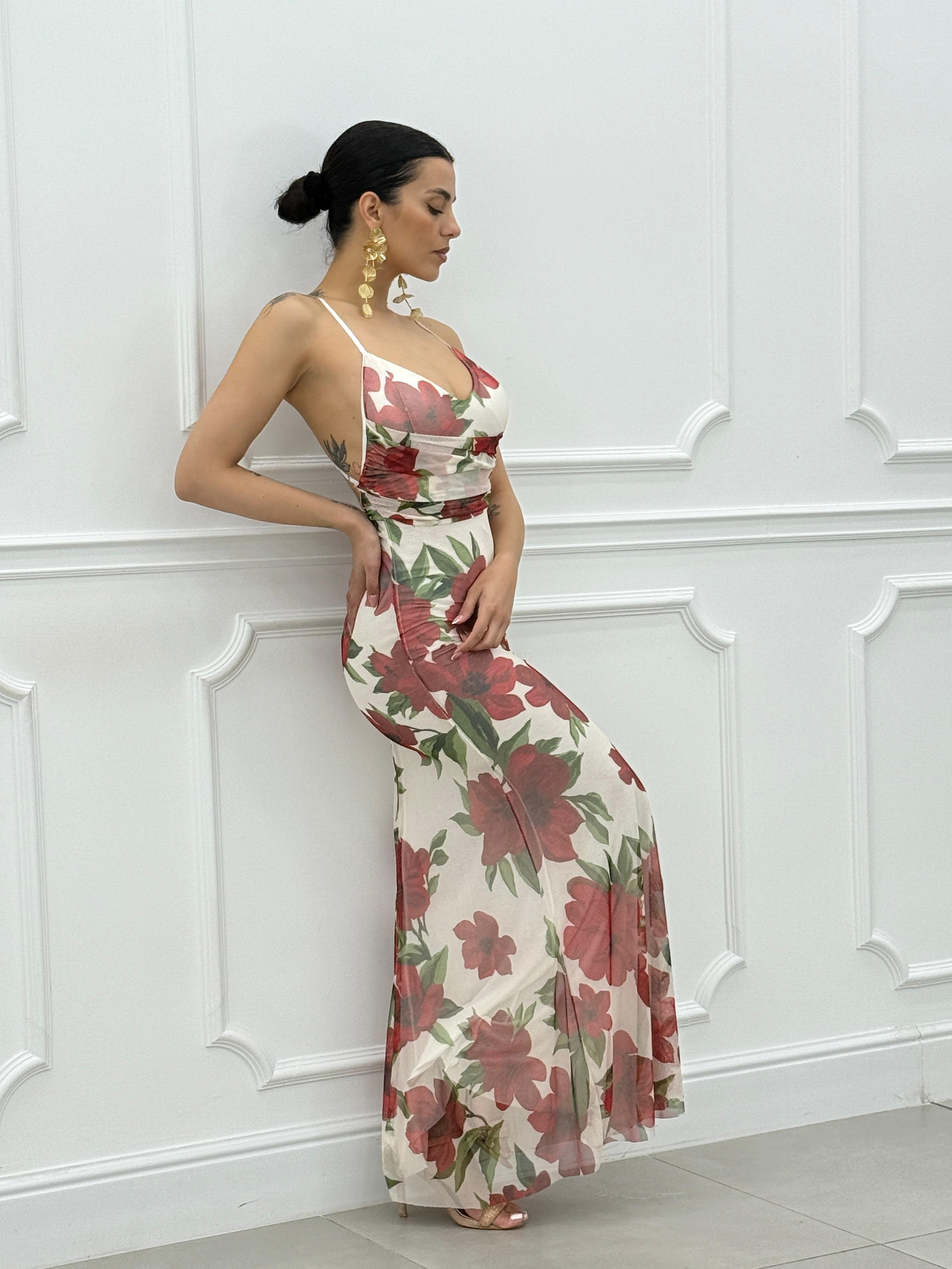 DRESS LUNGO FLOREAL NEW SS25