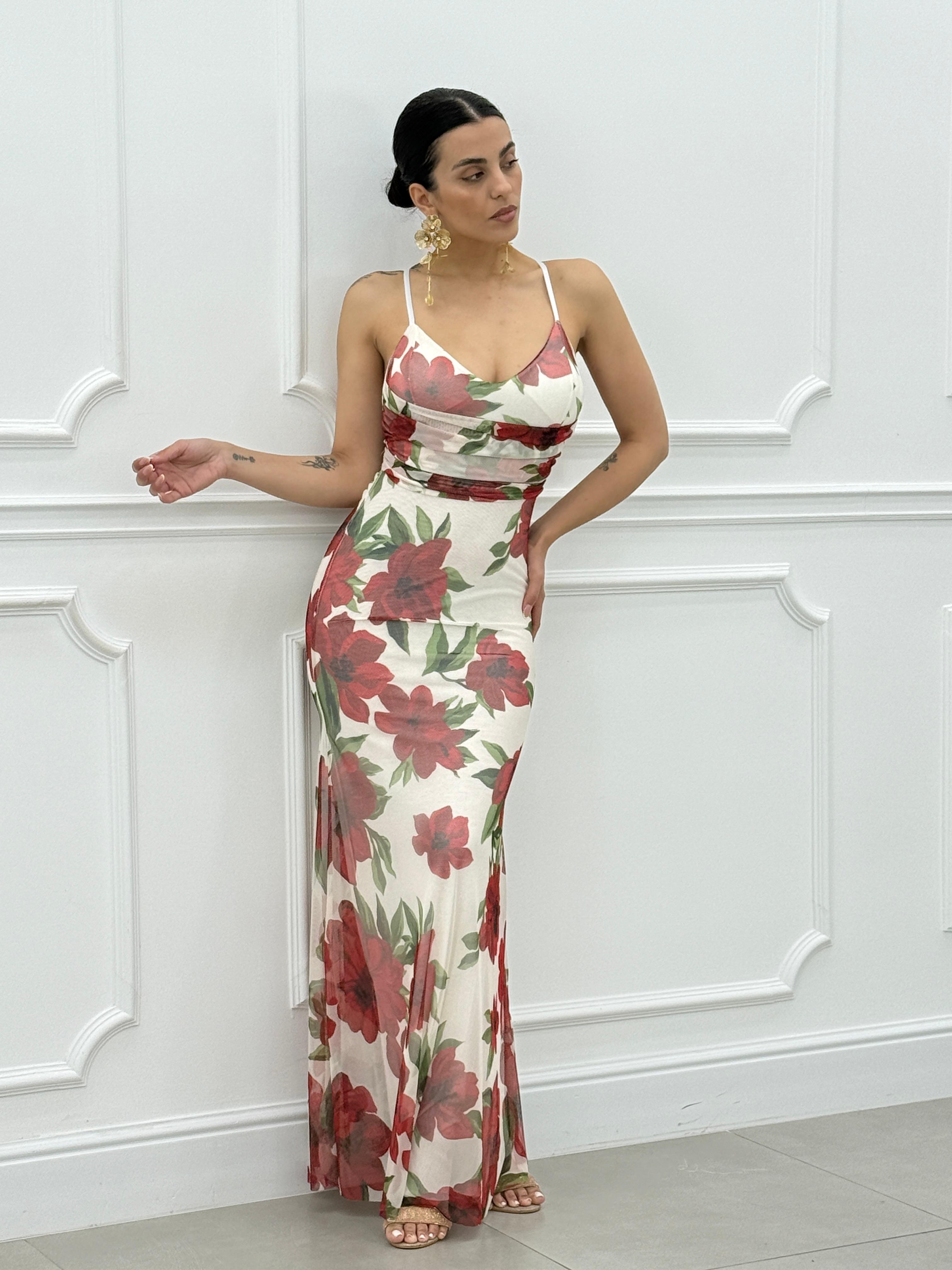 DRESS LUNGO FLOREAL NEW SS25