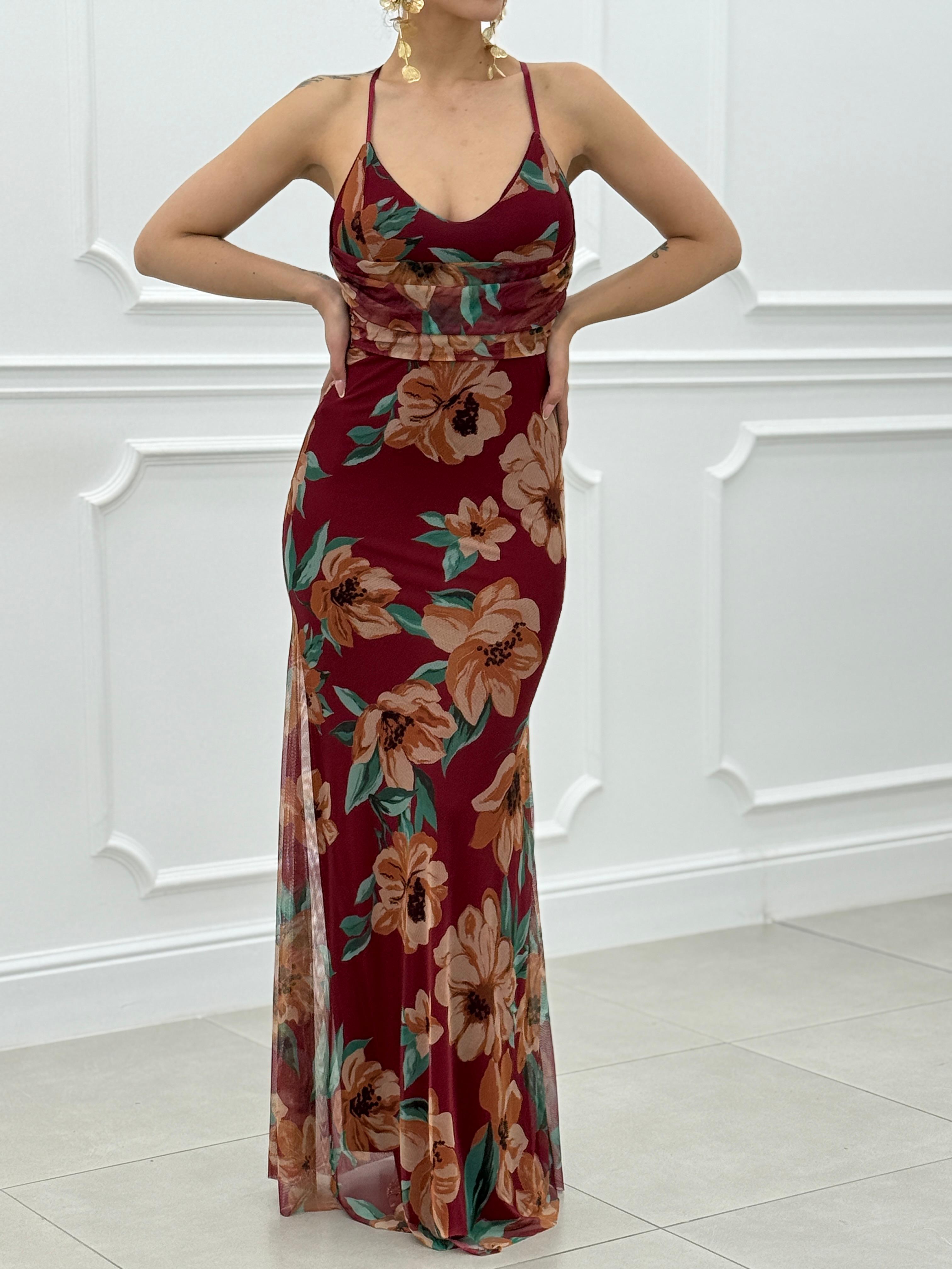 DRESS LUNGO FLOREAL NEW SS25