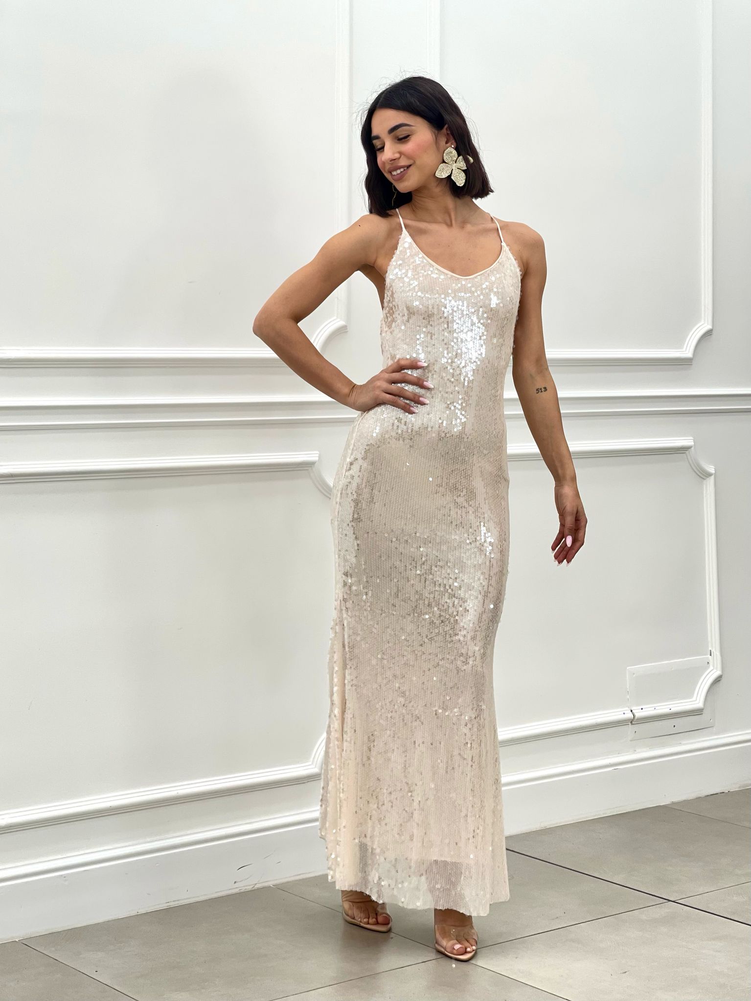 DRESS PAILLETTES NEW SS25