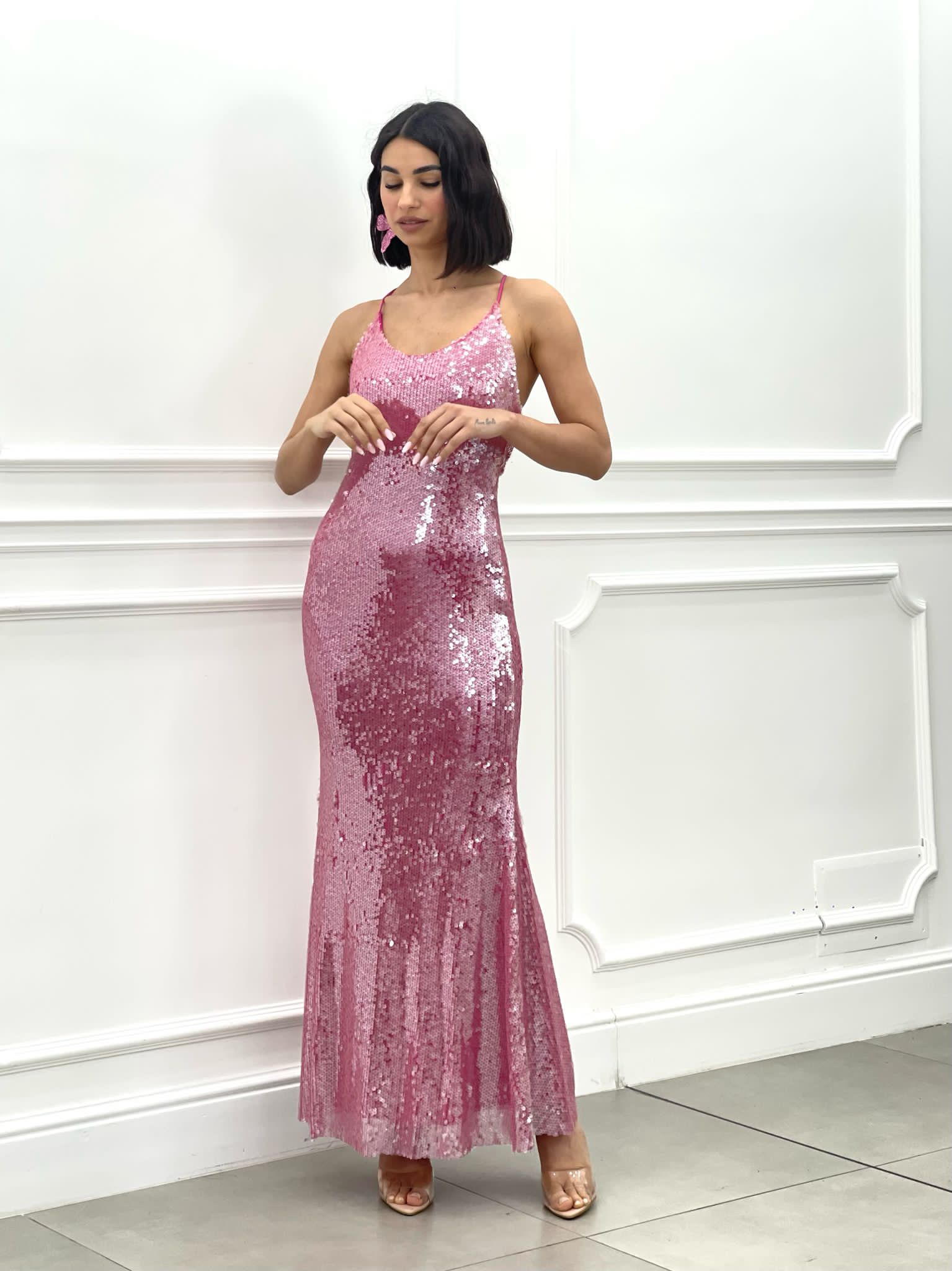 DRESS PAILLETTES NEW SS25