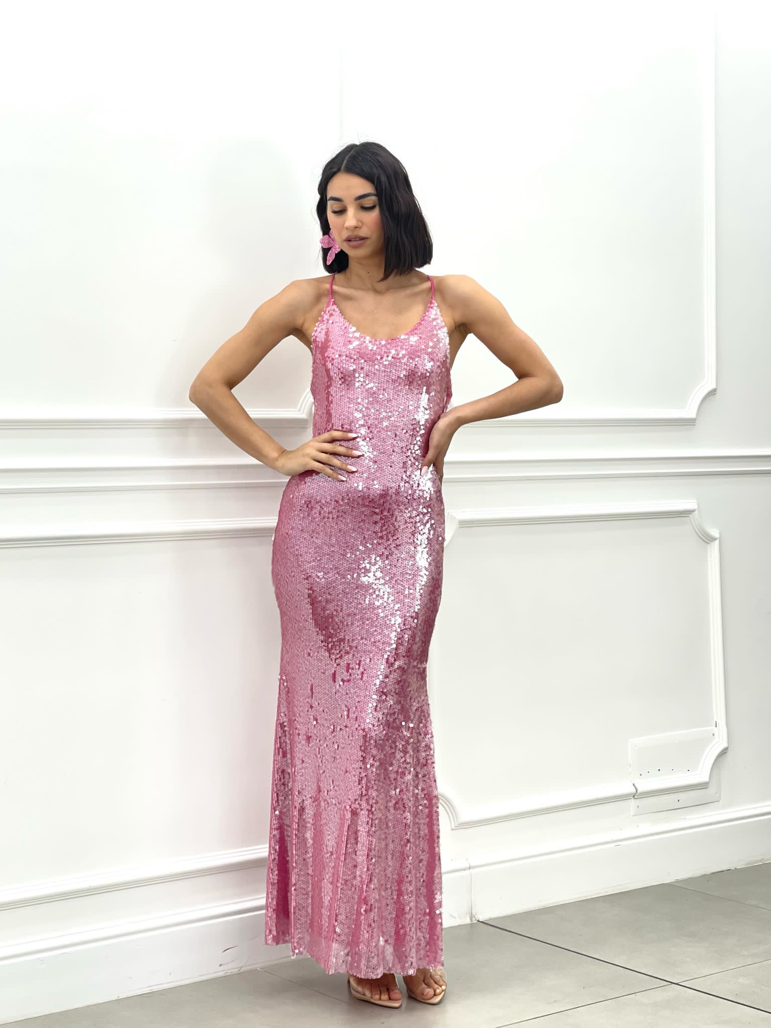 DRESS PAILLETTES NEW SS25