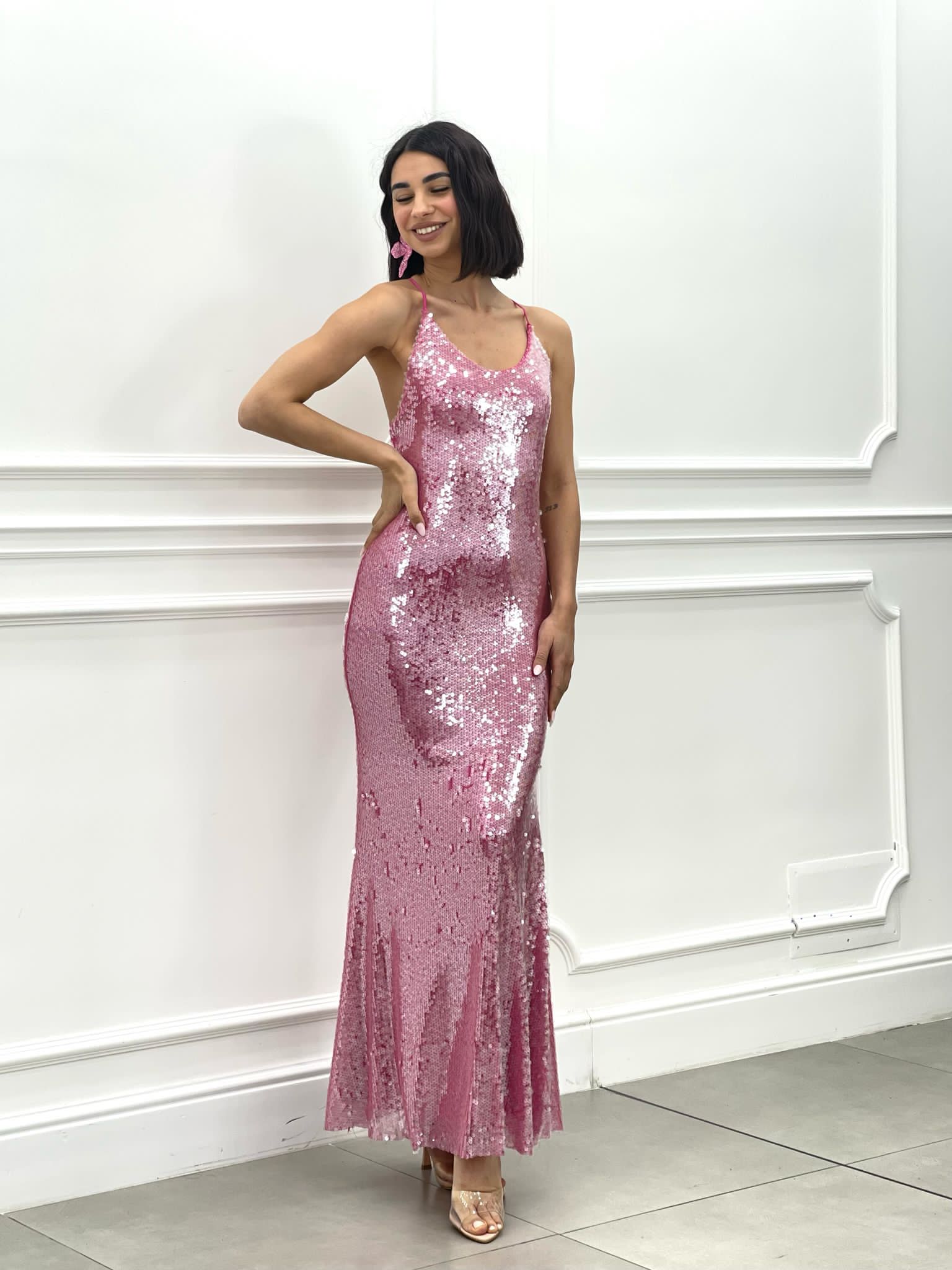 DRESS PAILLETTES NEW SS25
