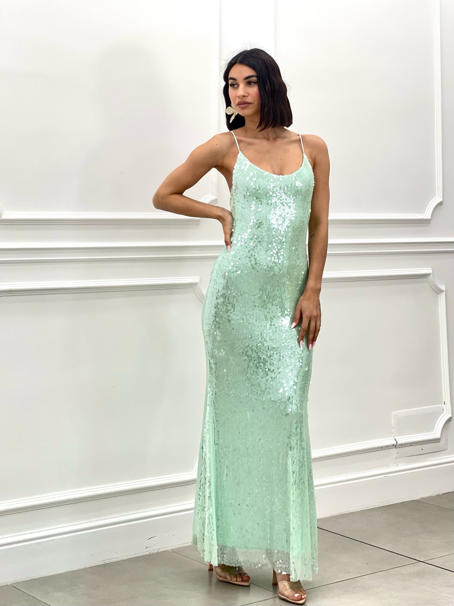 DRESS PAILLETTES NEW SS25