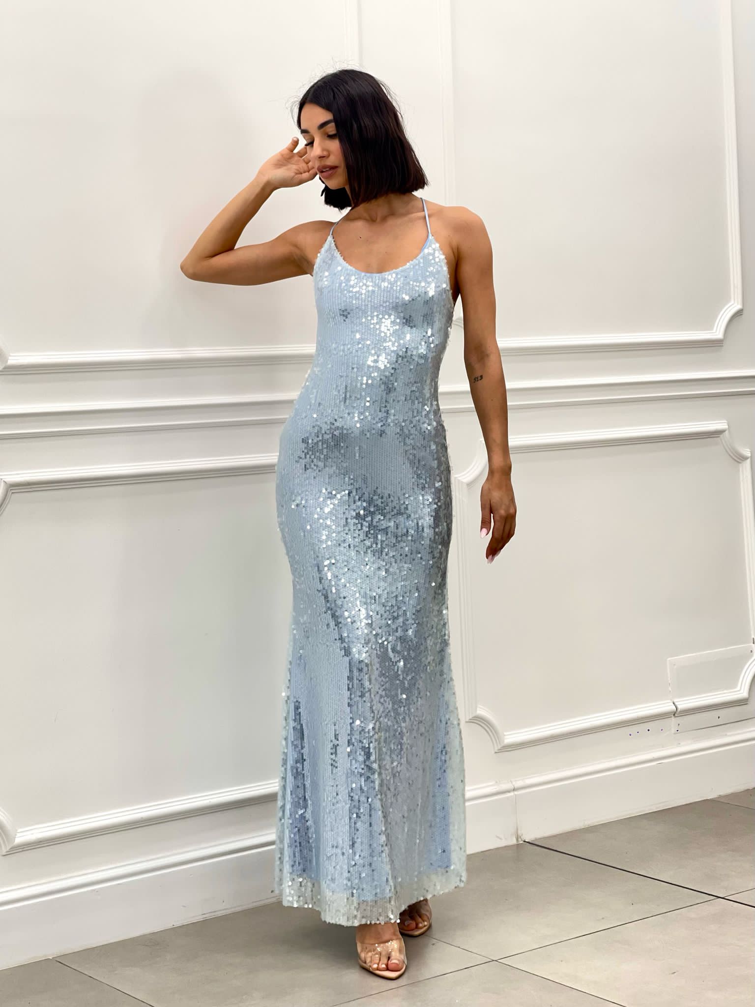 DRESS PAILLETTES NEW SS25