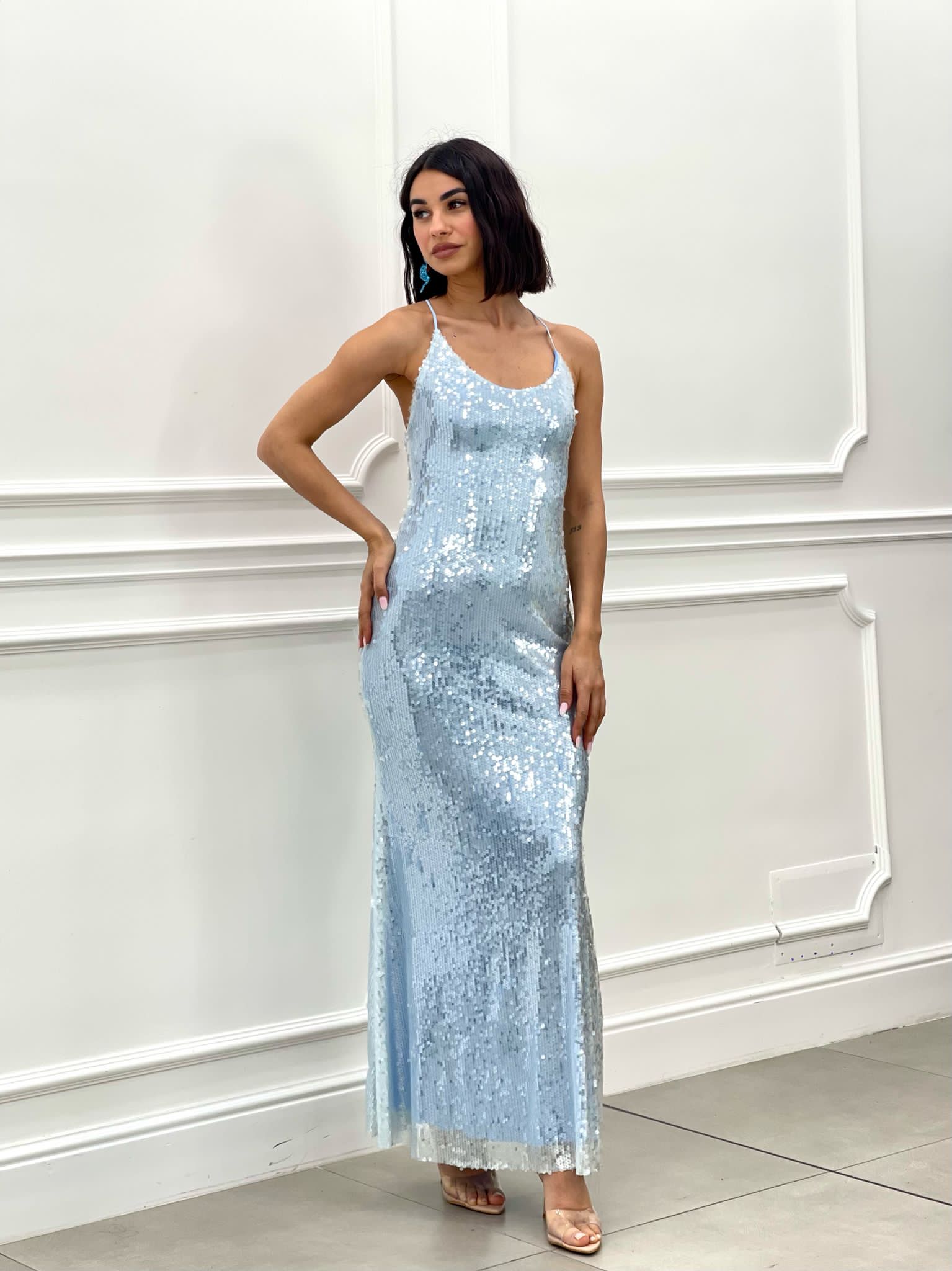 DRESS PAILLETTES NEW SS25
