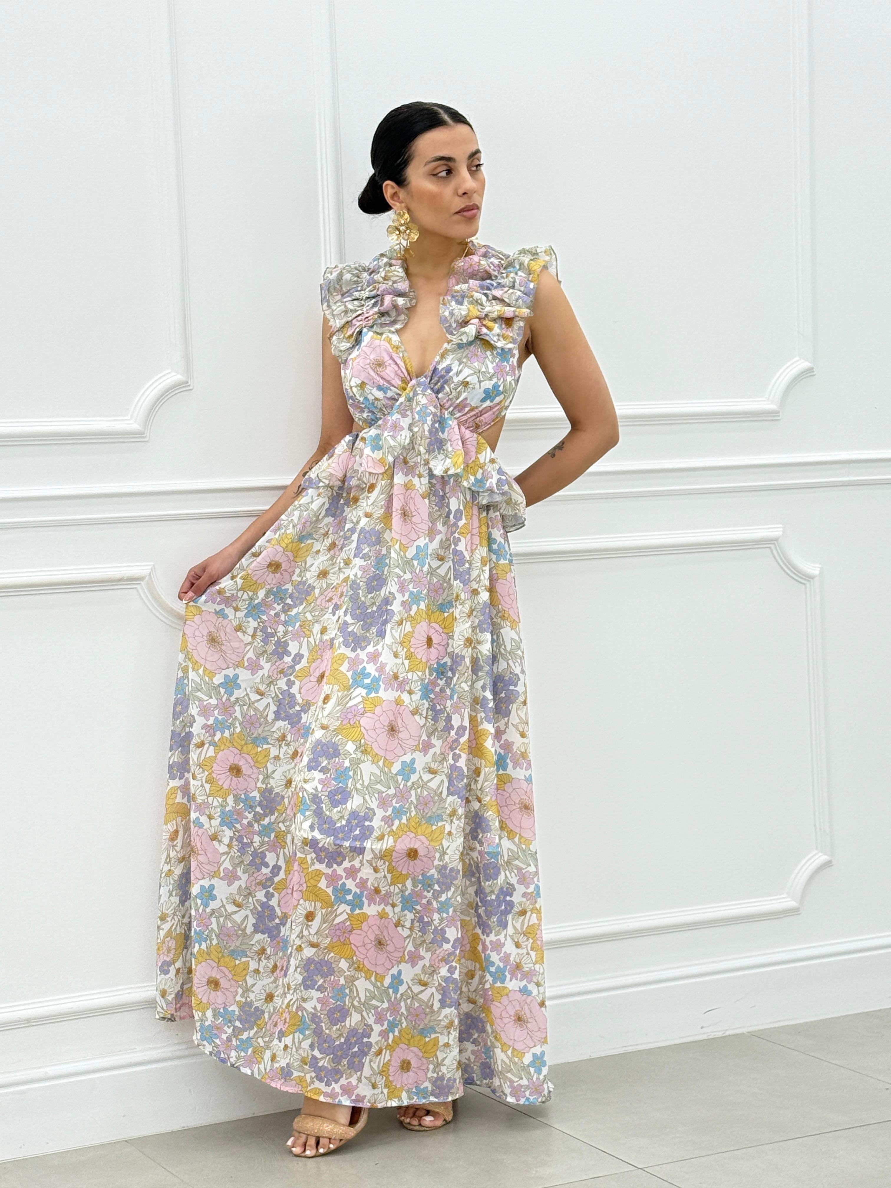 DRESS ROSETO NEW SS25
