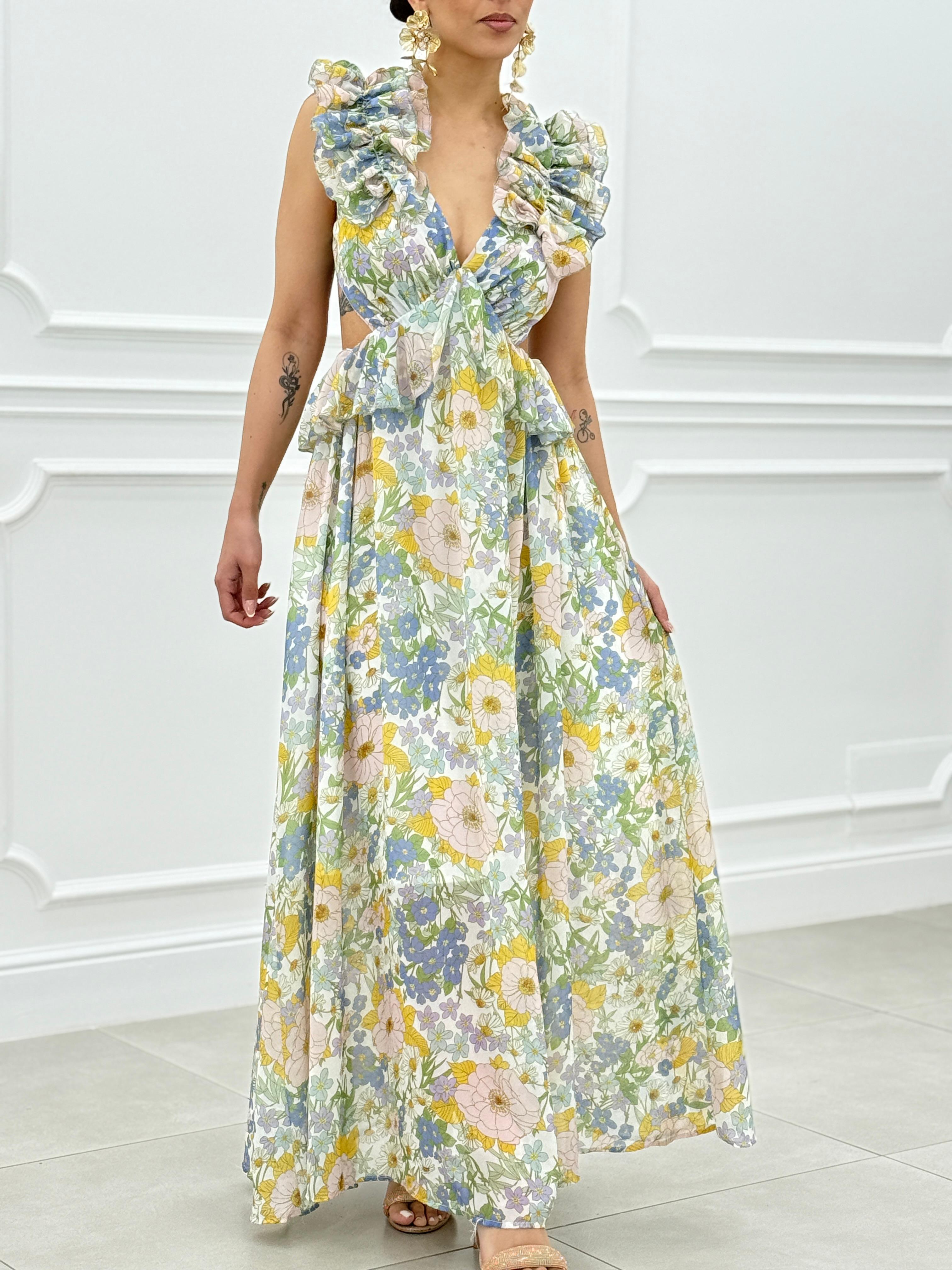DRESS ROSETO NEW SS25