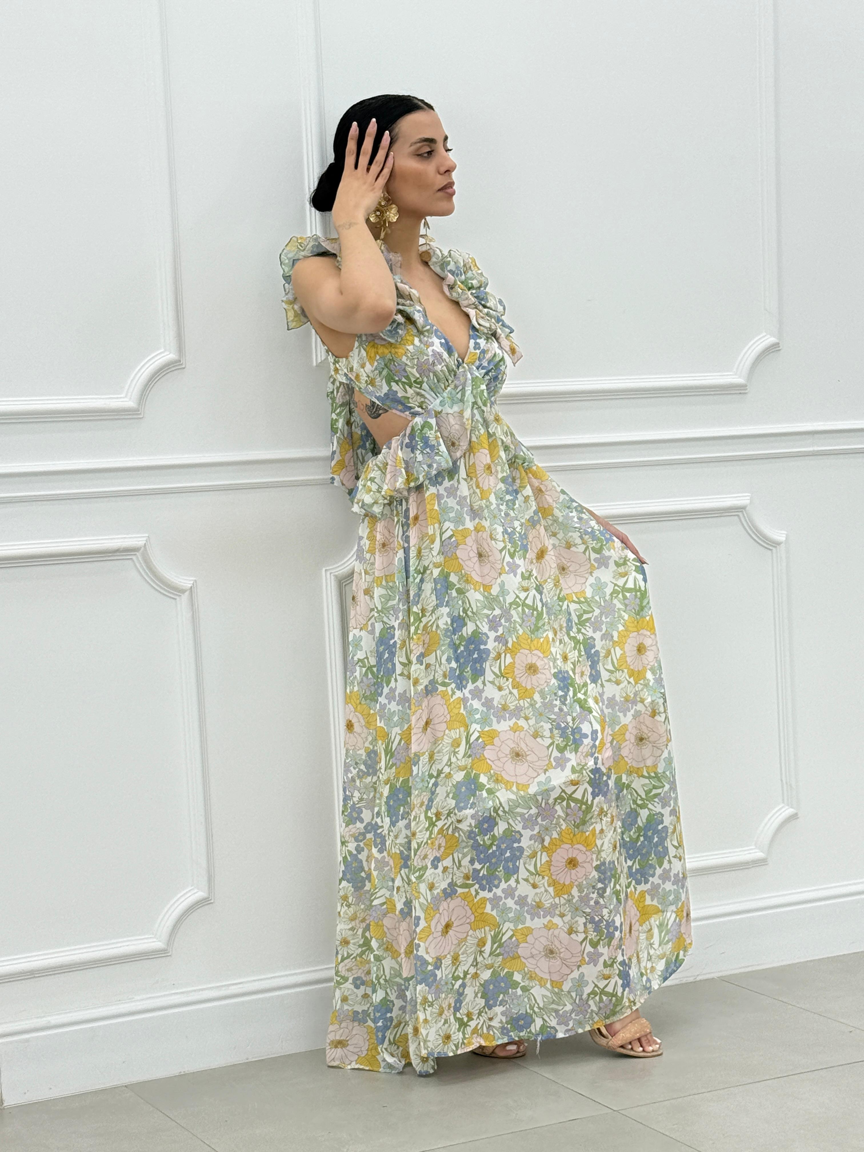 DRESS ROSETO NEW SS25