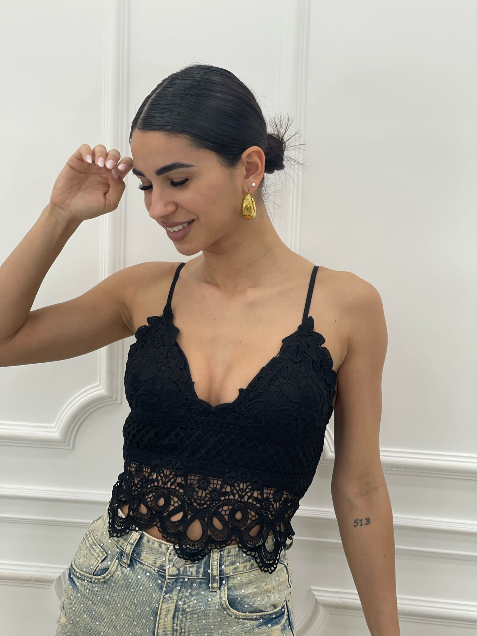 TOP PIZZO SAN GALLO CON FIOCCO NEW SS25