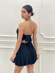 MINI DRESS CON FIOCCO NEW SS25