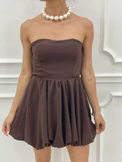MINI DRESS CON FIOCCO NEW SS25