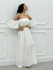ABITO LUNGO PIZZO SAN GALLO NEW SS25