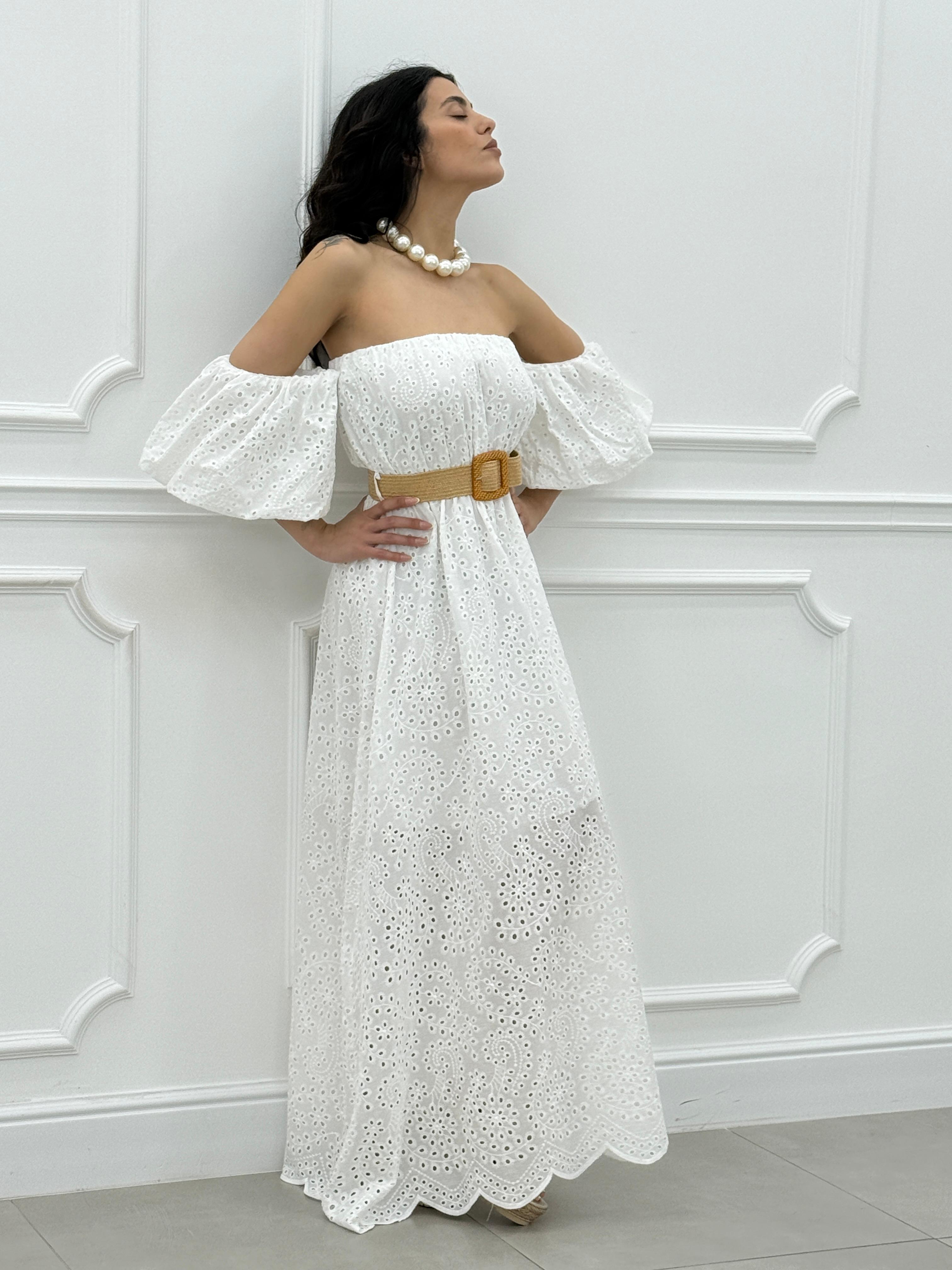 ABITO LUNGO PIZZO SAN GALLO NEW SS25