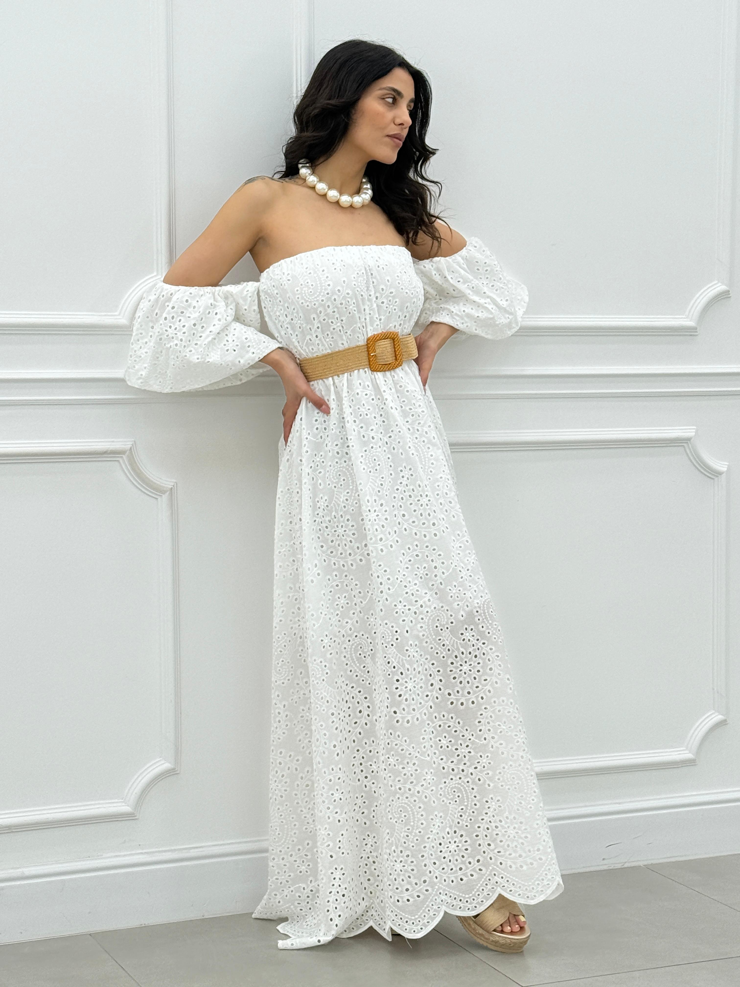 ABITO LUNGO PIZZO SAN GALLO NEW SS25
