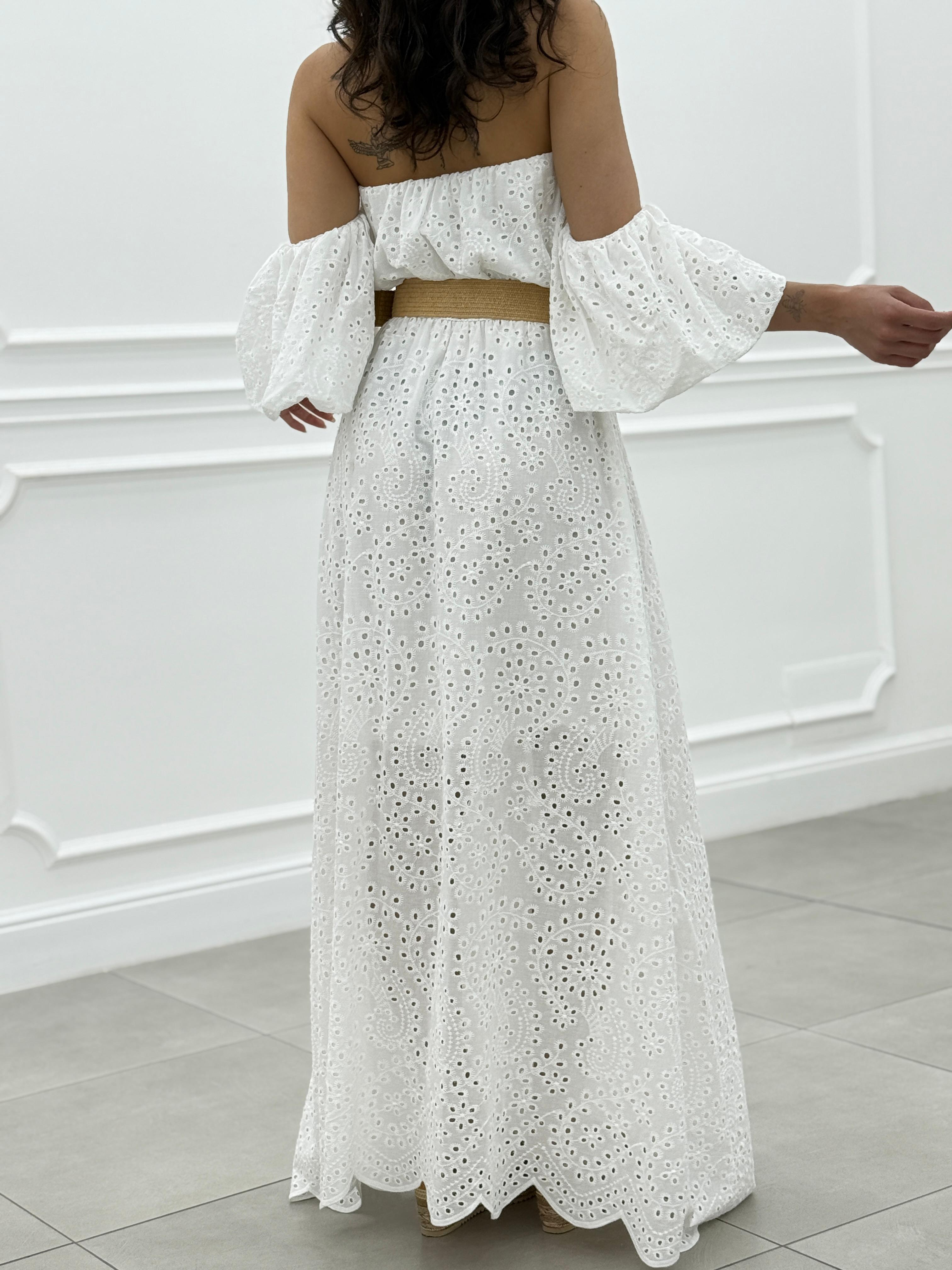 ABITO LUNGO PIZZO SAN GALLO NEW SS25