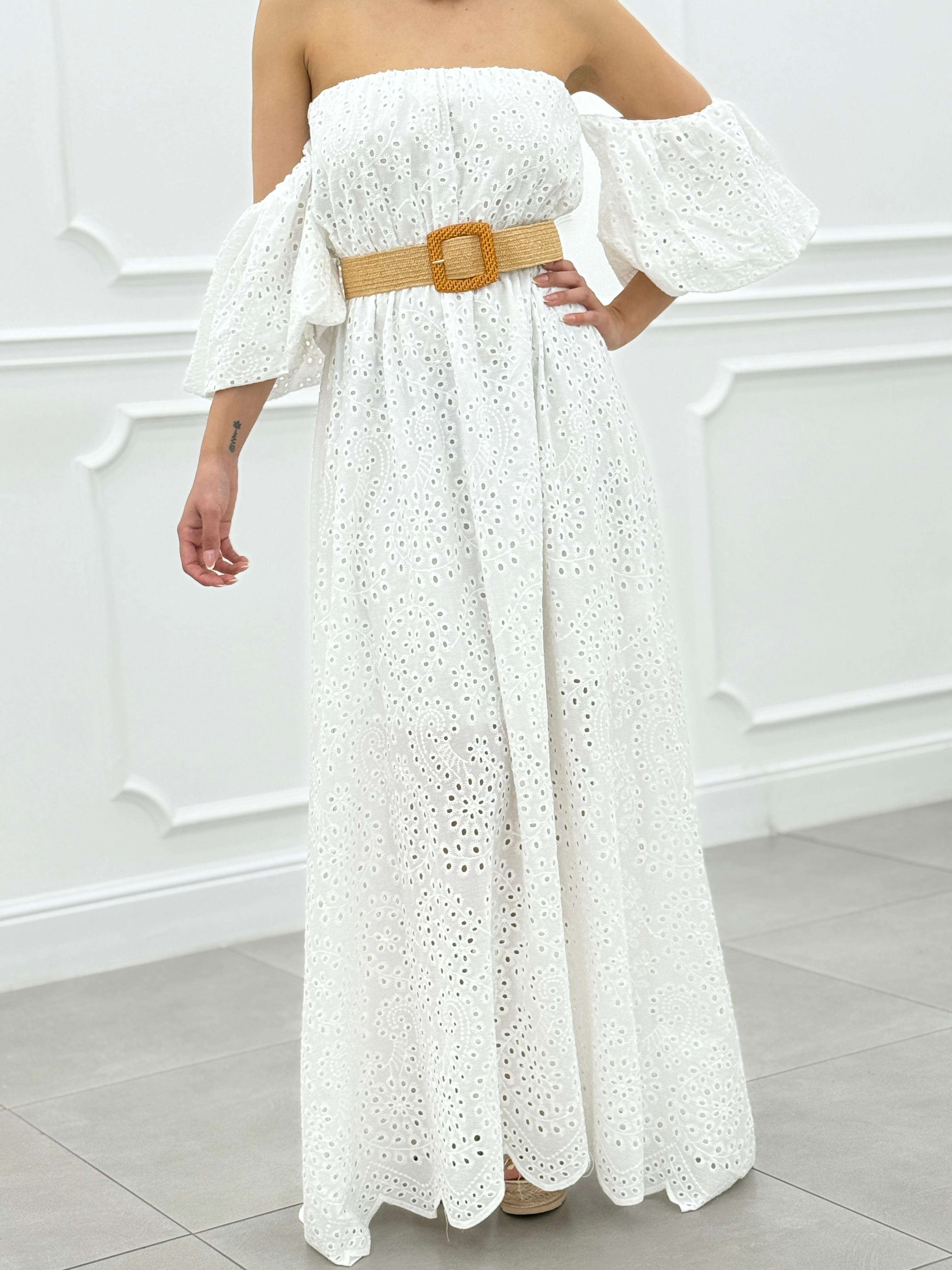ABITO LUNGO PIZZO SAN GALLO NEW SS25