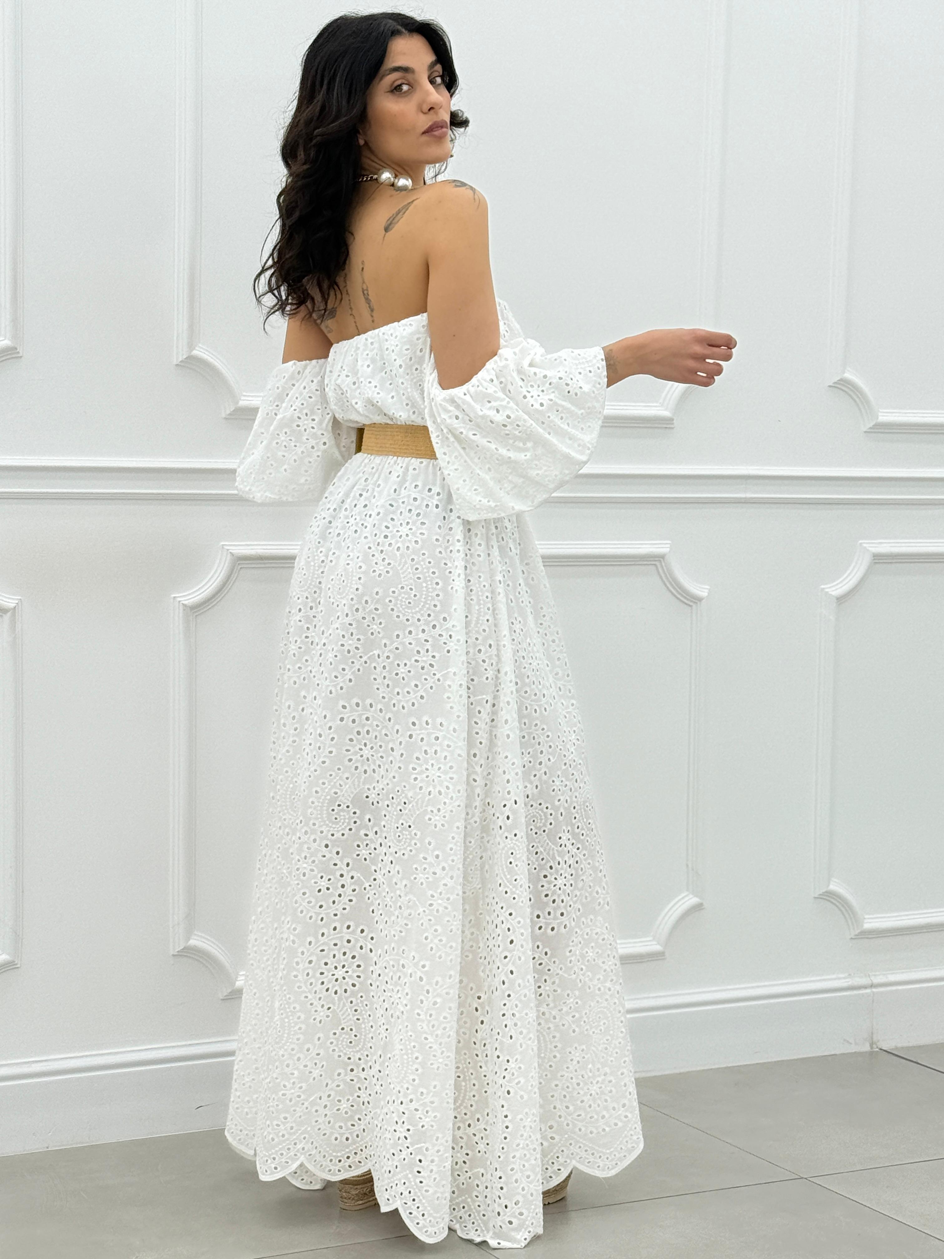 ABITO LUNGO PIZZO SAN GALLO NEW SS25