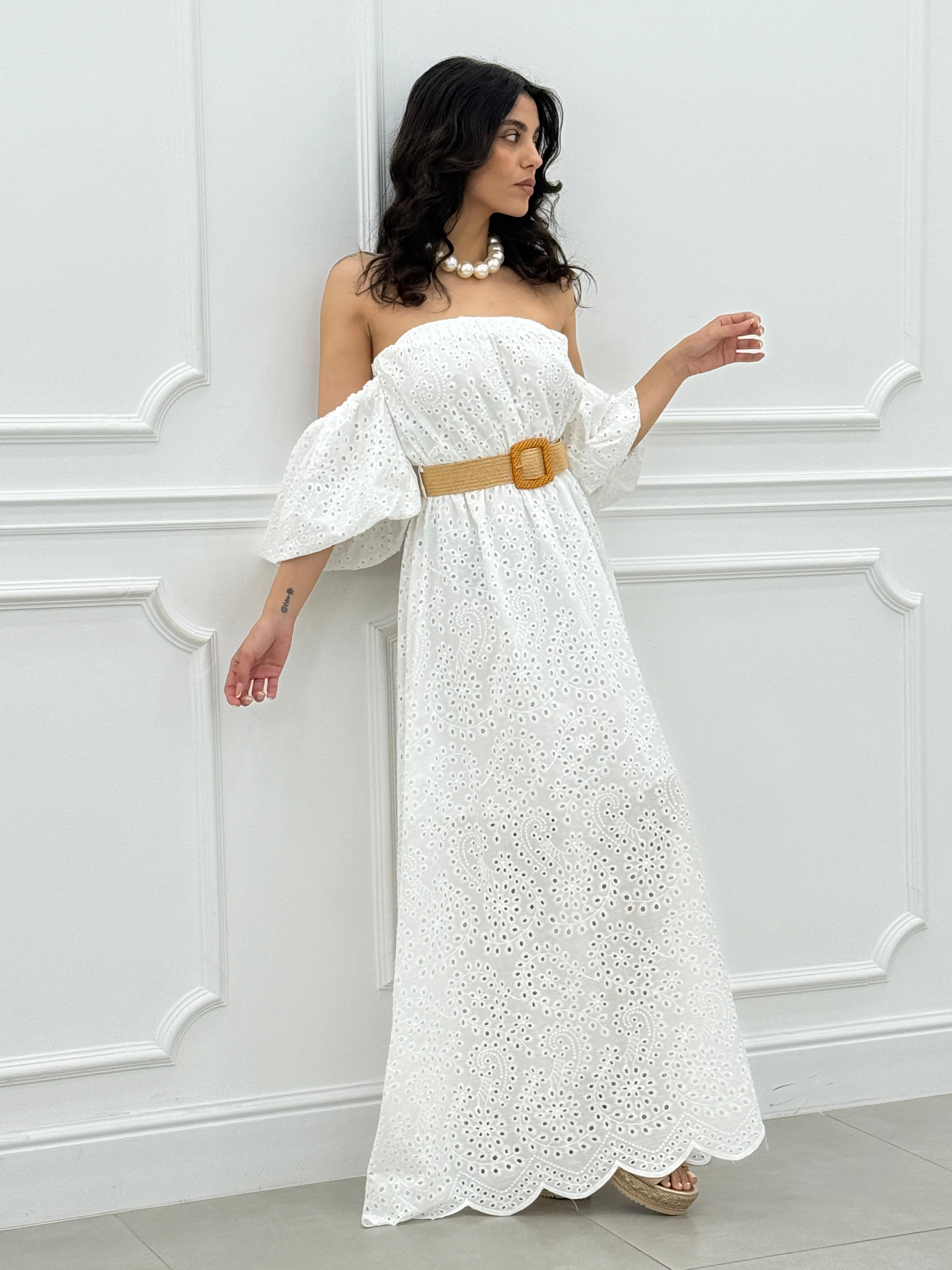 ABITO LUNGO PIZZO SAN GALLO NEW SS25