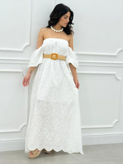ABITO LUNGO PIZZO SAN GALLO NEW SS25