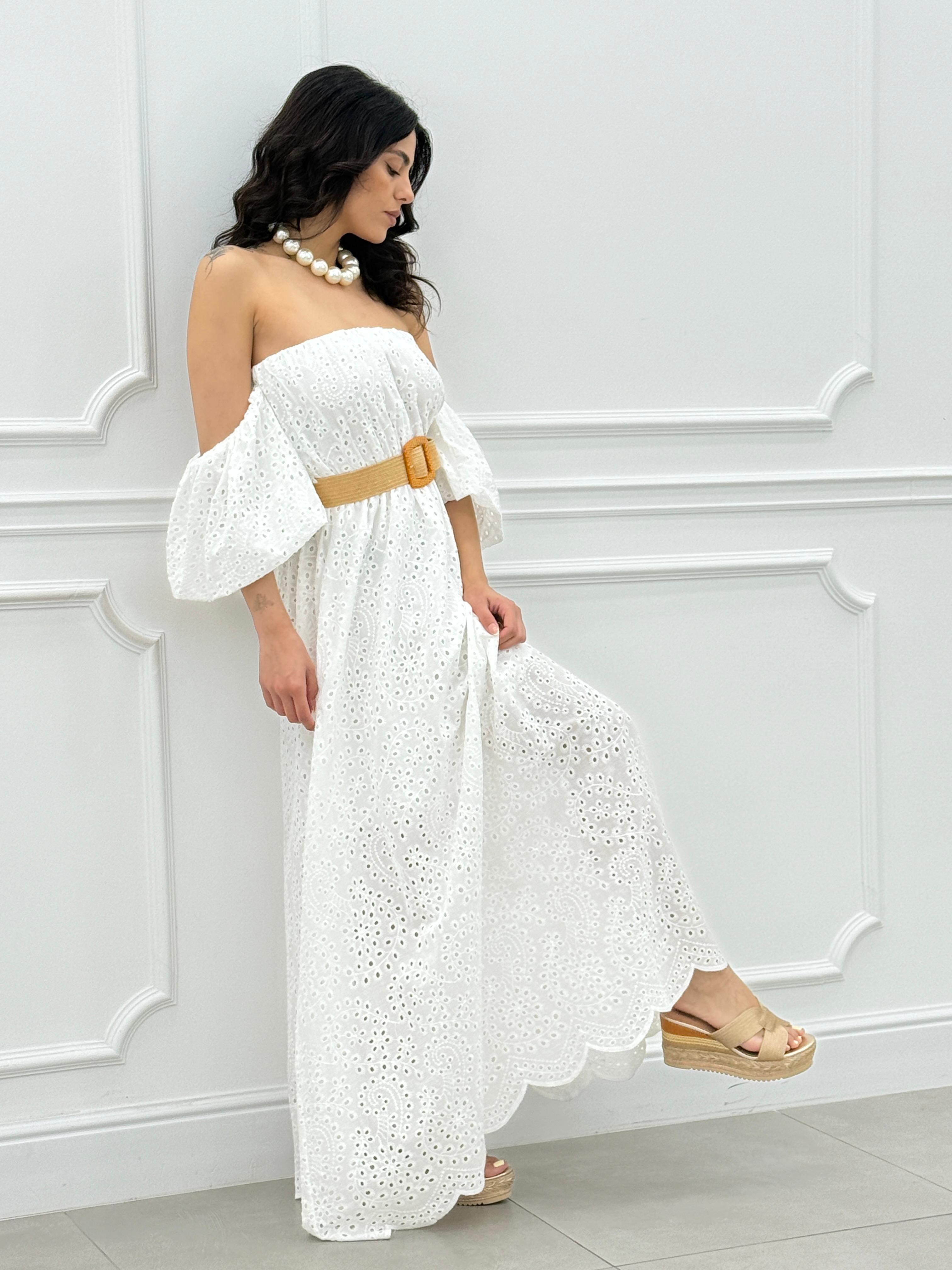 ABITO LUNGO PIZZO SAN GALLO NEW SS25